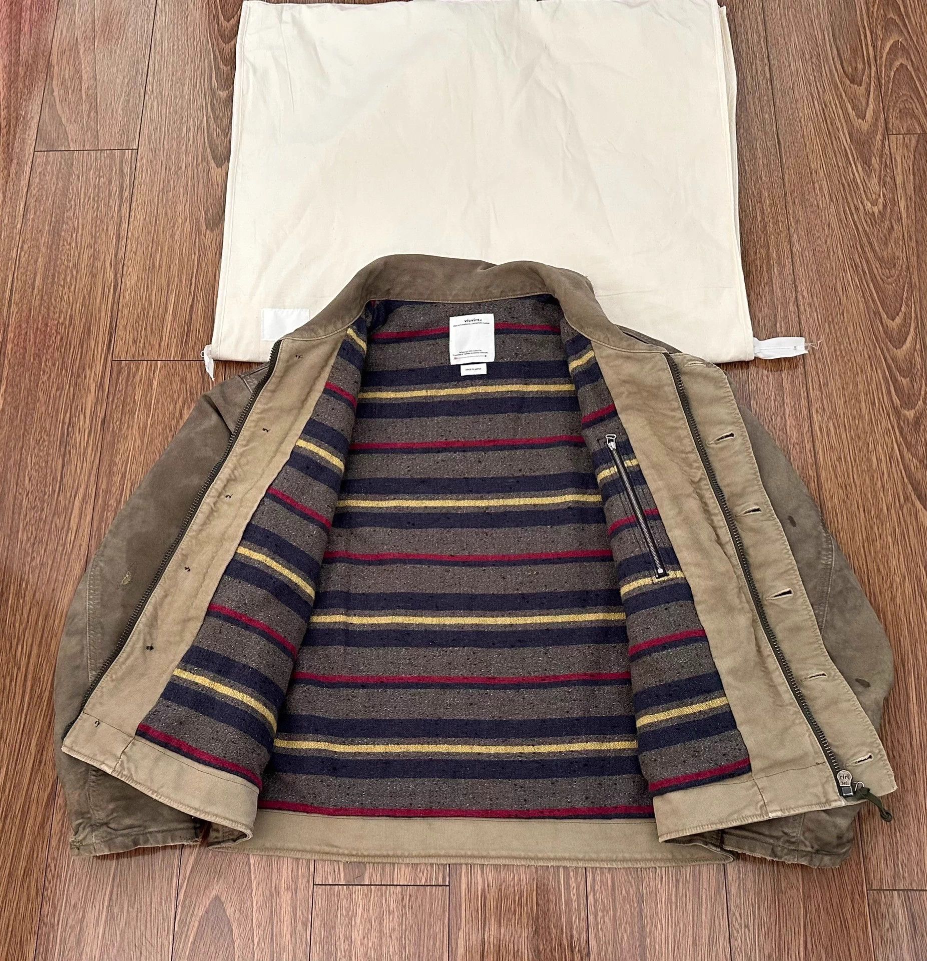 Visvim VISVIM 22AW PURSER DECK JKT G.CORDS Damaged Oil Stain Jacket Size US M / EU 48-50 / 2 - 3 Thumbnail