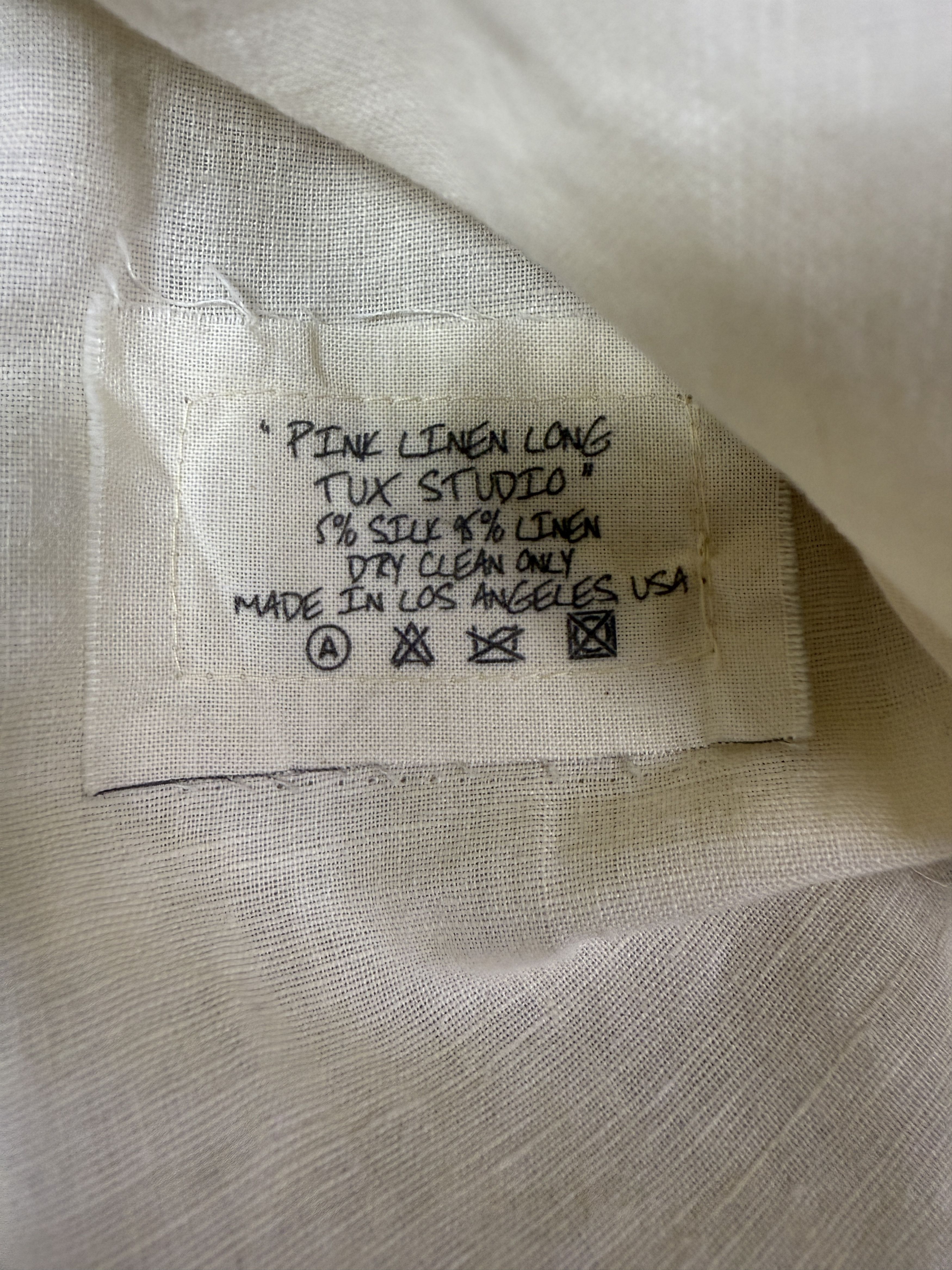Greg Lauren Greg Lauren Linen Long Tux Studio Shirt Size US M / EU 48-50 / 2 - 4 Thumbnail