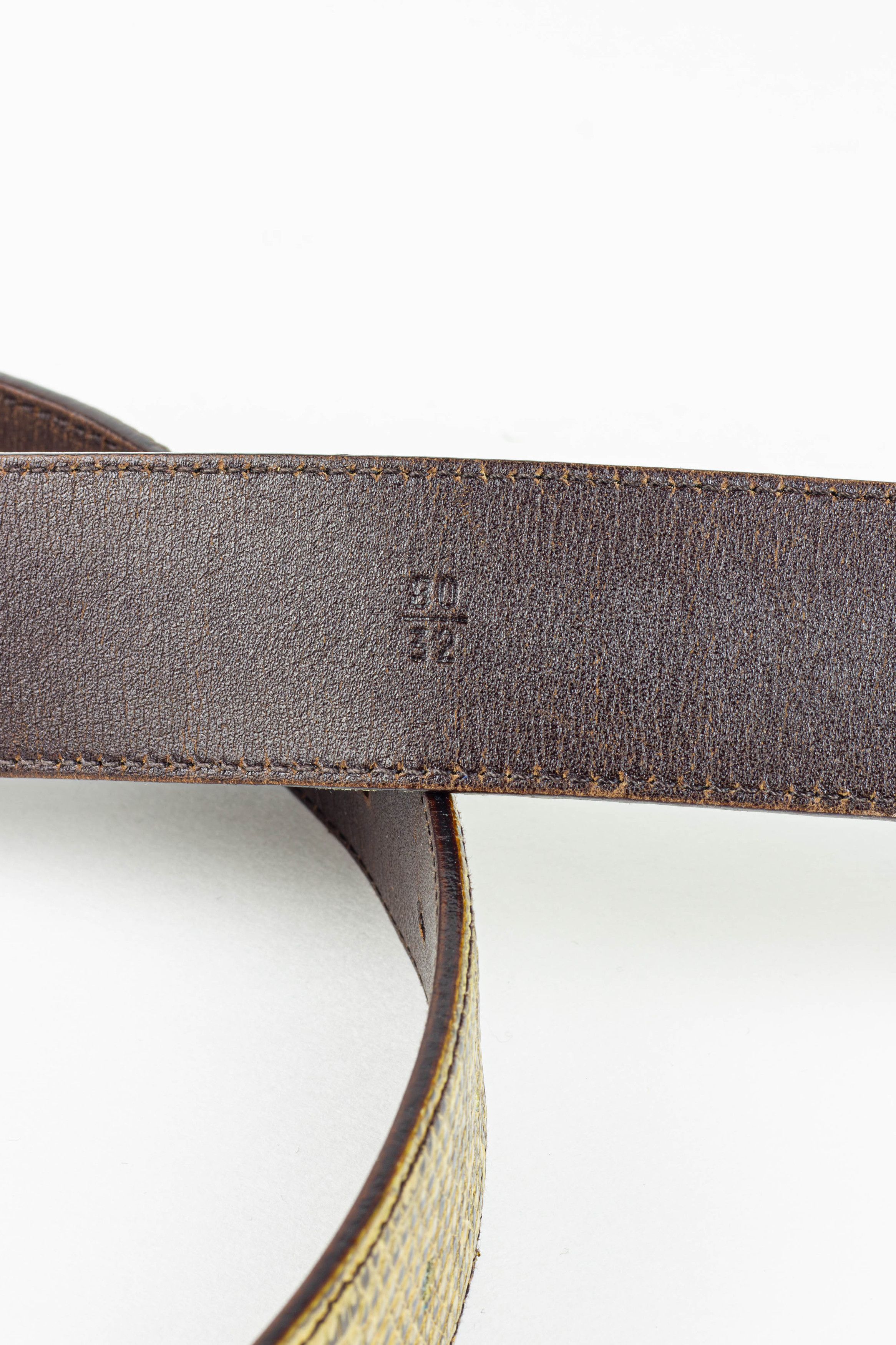 Prada PRADA LIZARD BELT Size 32 - 5 Thumbnail