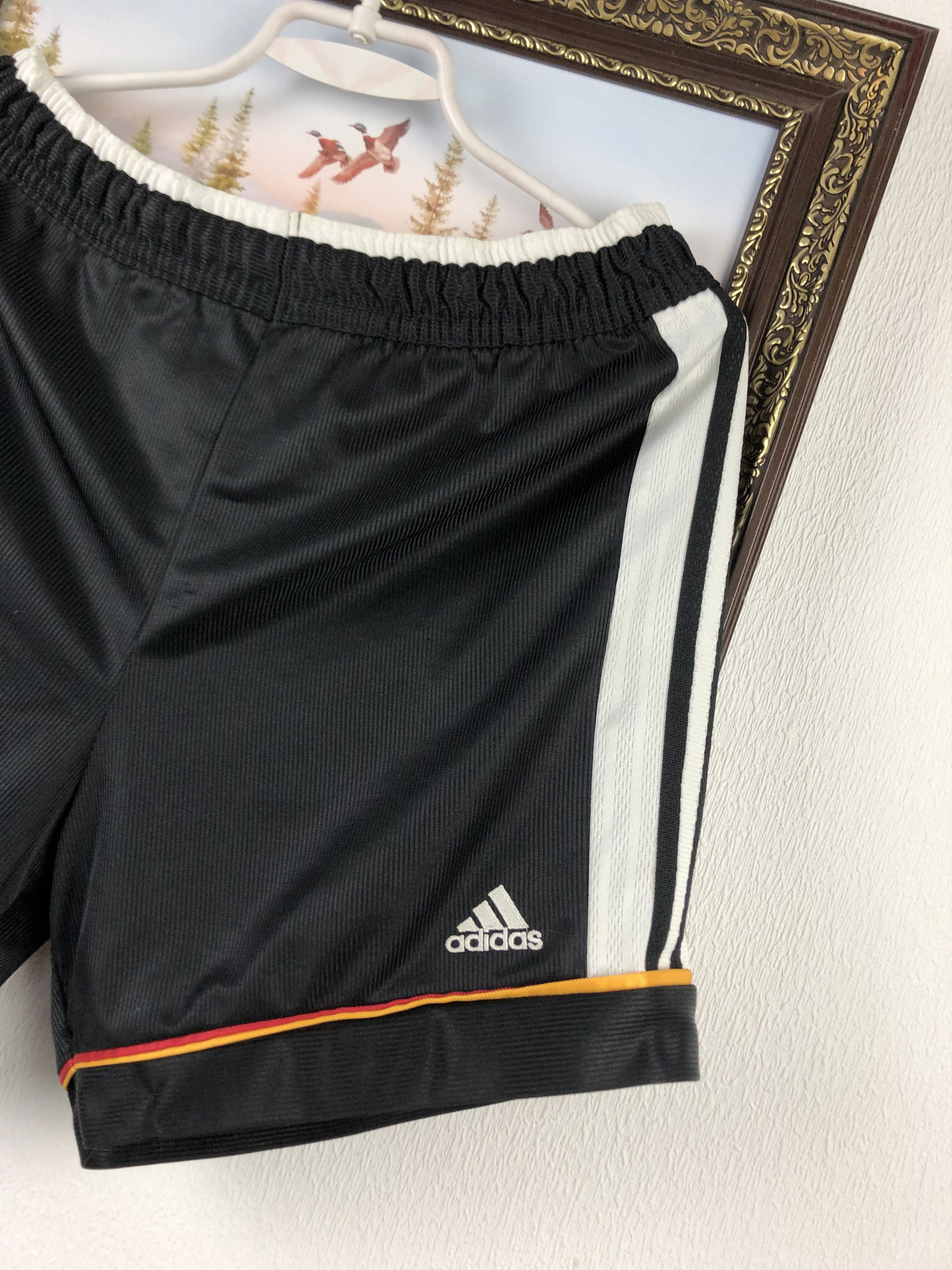 Adidas Vintage 90's Adidas Germany Football Track Shorts Soccer Size US 32 / EU 48 - 3 Thumbnail
