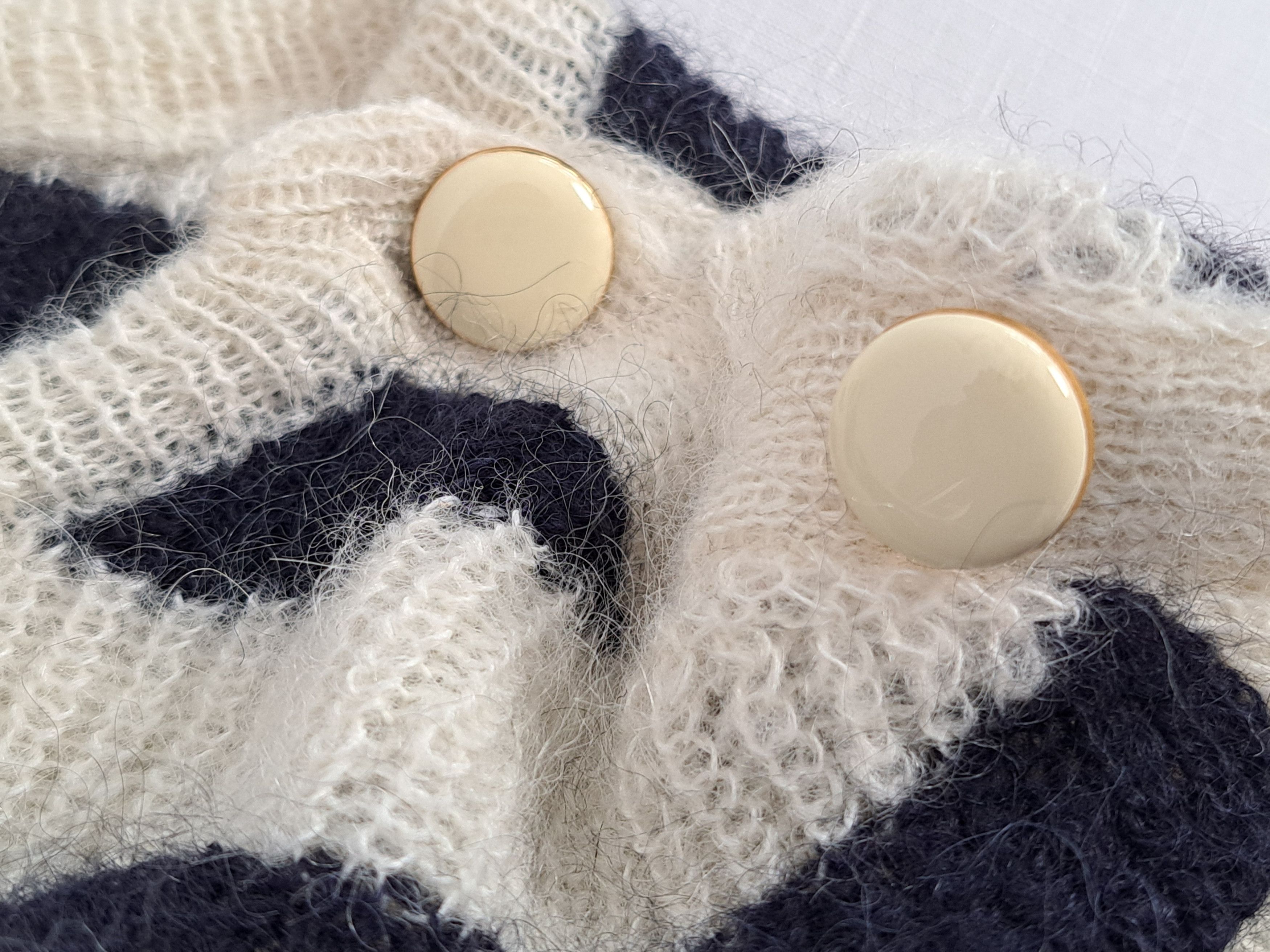 Sezane Sezane mohair/alpaca striped pullover. Size XS Size S / US 4 / IT 40 - 7 Thumbnail