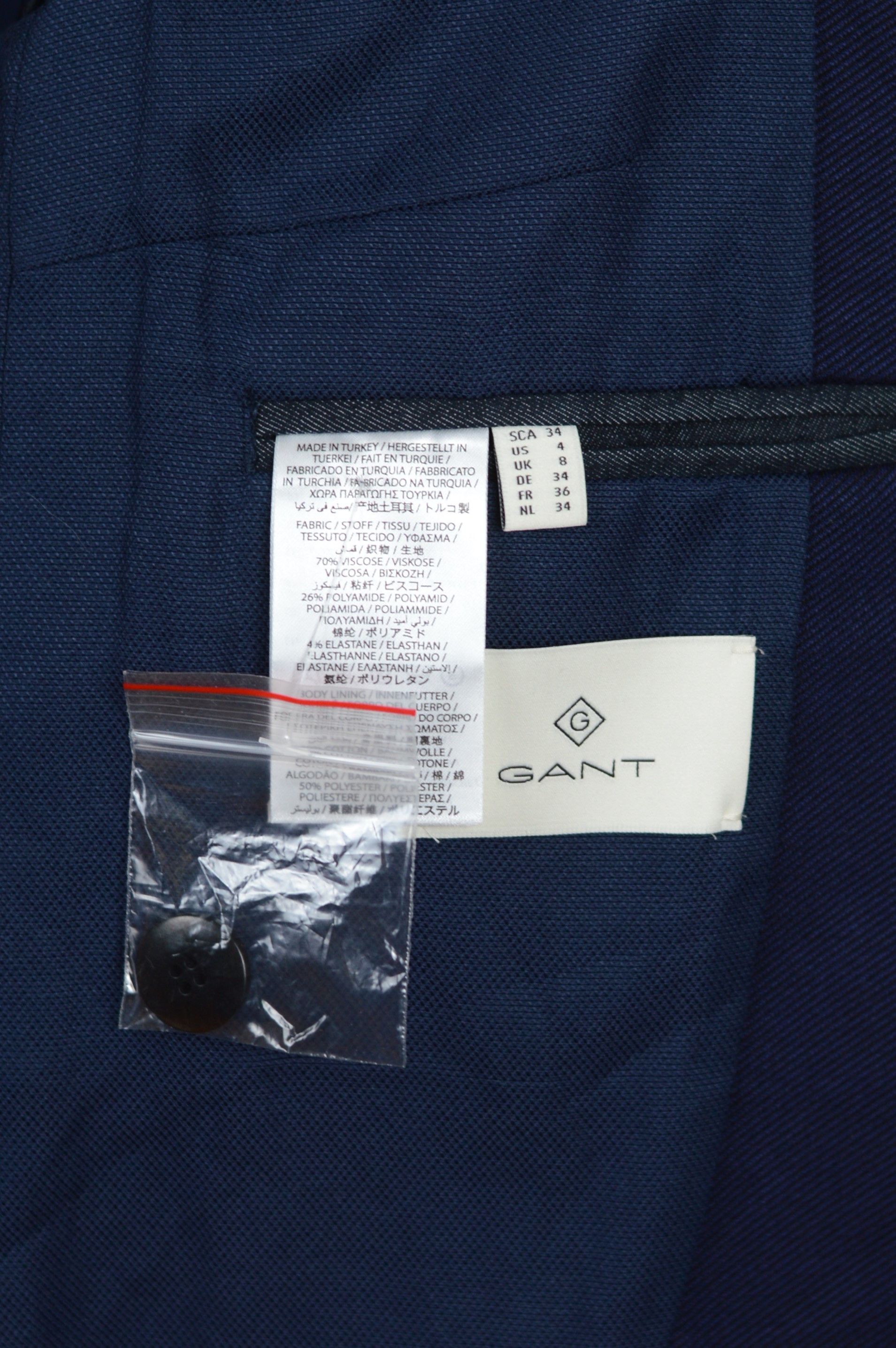 Gant NWT Gant G2 Jersey Twill Blazer Size S / US 4 / IT 40 - 8 Thumbnail