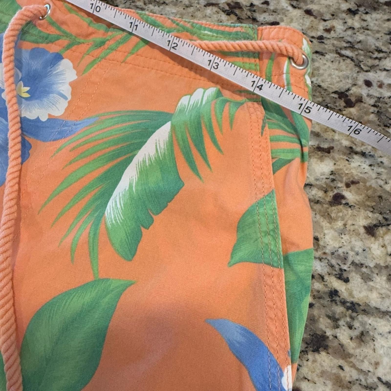 Lauren Ralph Lauren Lauren Ralph Lauren tropical crop pants floral palm SZ 6 Size 28" / US 6 / IT 42 - 8 Thumbnail