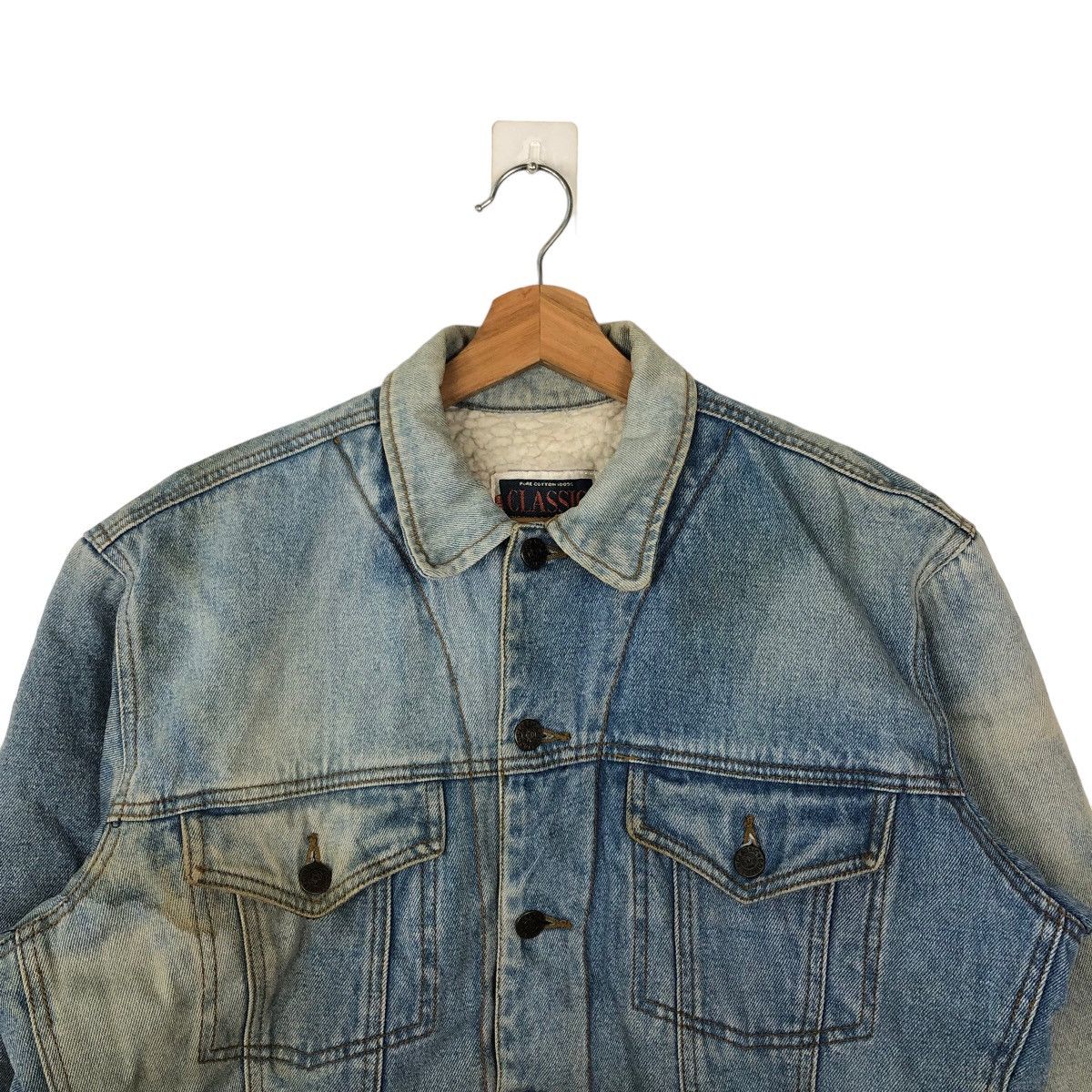 Japanese Brand 🔥VINTAGE TRUCKER DENIM JACKET CLASSIC TASS FENDER Size US L / EU 52-54 / 3 - 2 Thumbnail