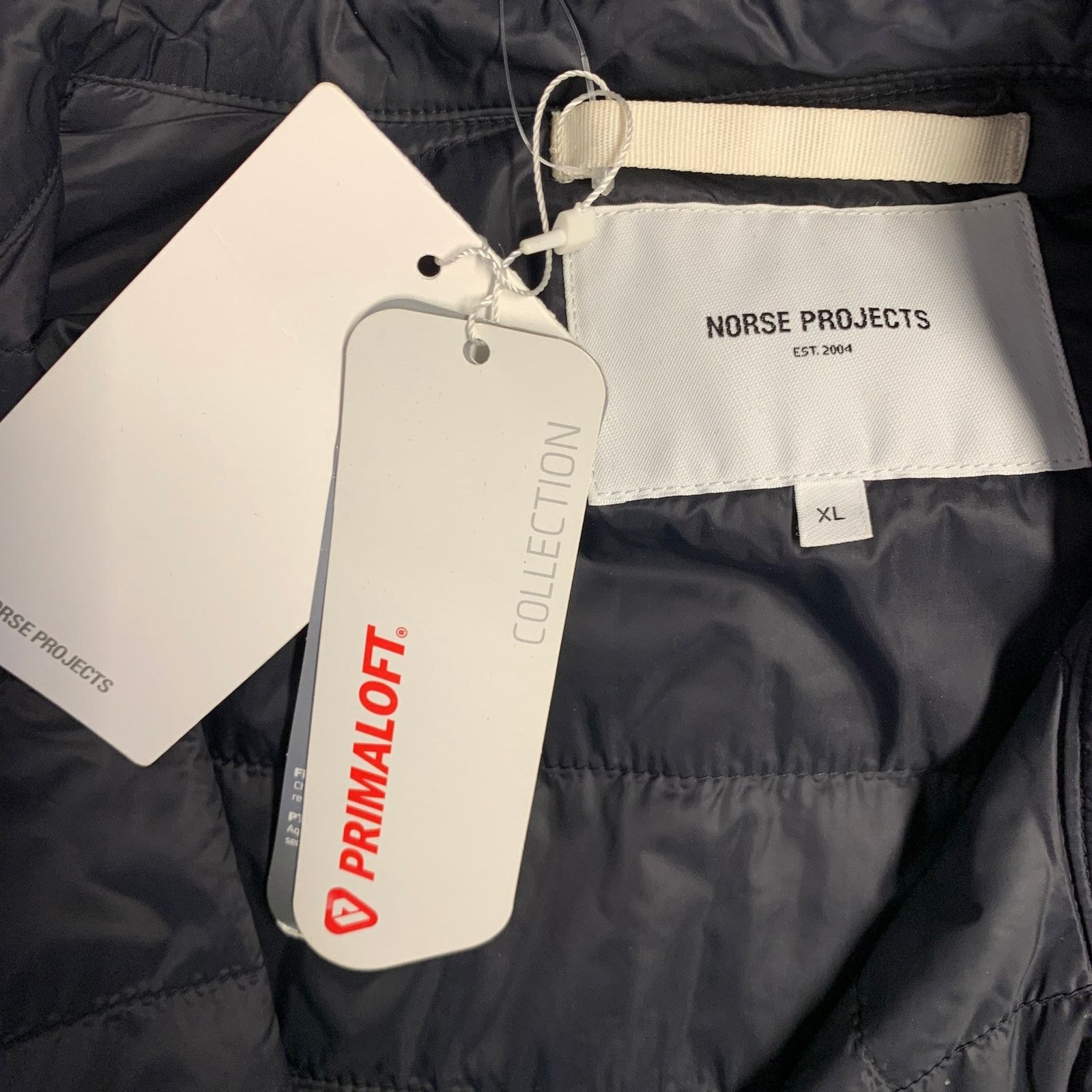 Norse Projects Size XL Black Solid Polyamide Shirt Jacket Jacket Size US XL / EU 56 / 4 - 6 Thumbnail