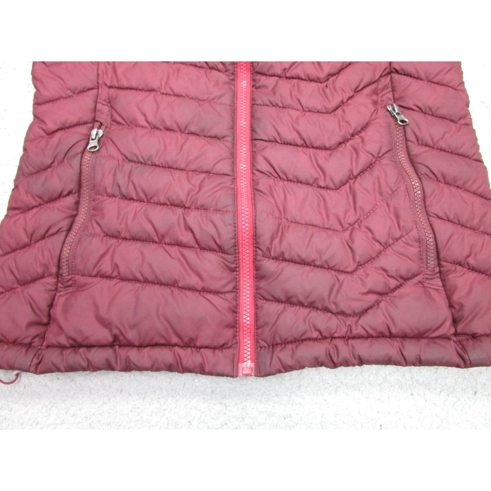 Vintage Columbia Jacket Women’s Medium Red Purple Coat Zip Puffer Omni-Heat Insulated Size M / US 6-8 / IT 42-44 - 7 Thumbnail