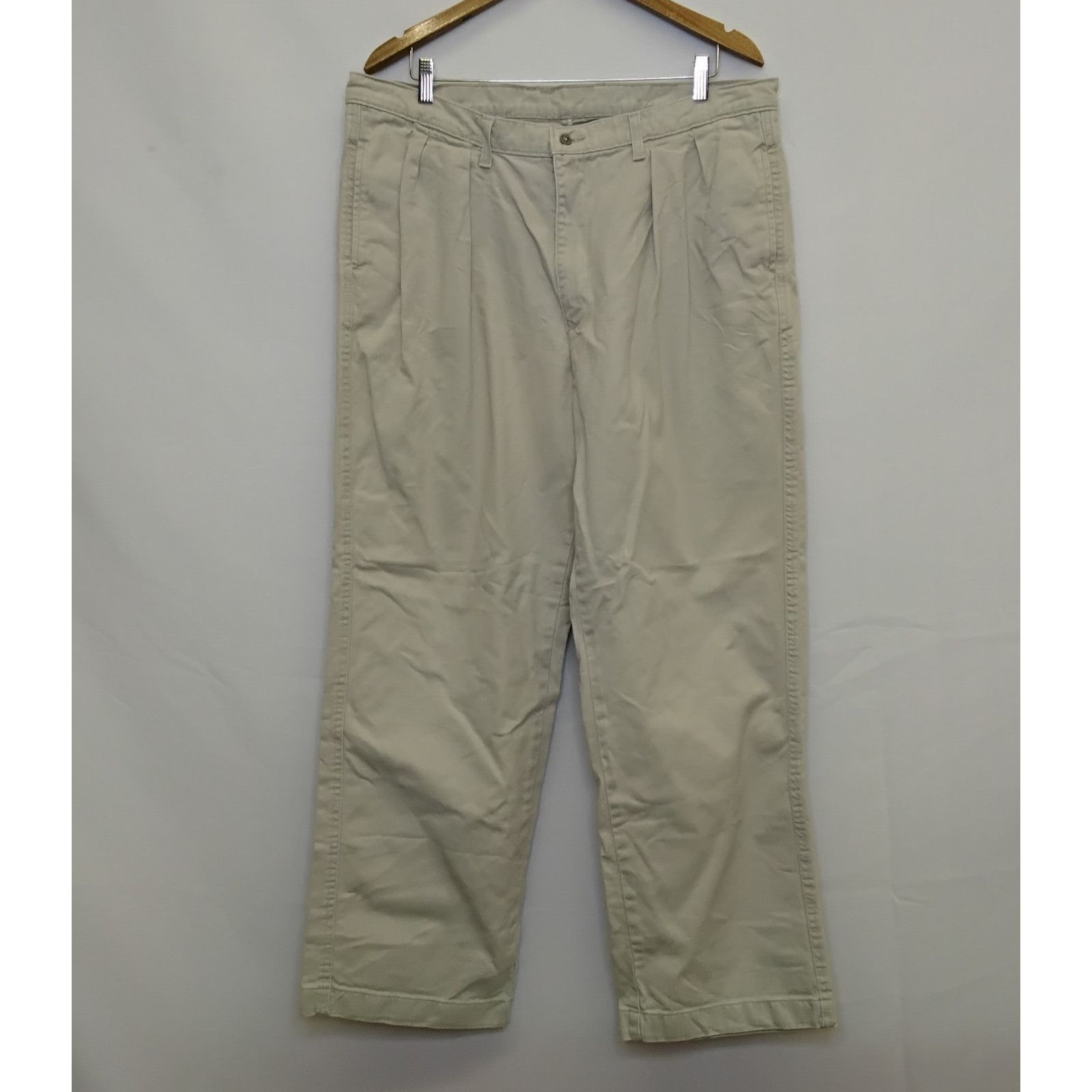 Polo Ralph Lauren Polo Jeans Co. Ralph Lauren Pleated Chino Men's 38x30 Beige Size US 38 / EU 54 - 2 Thumbnail
