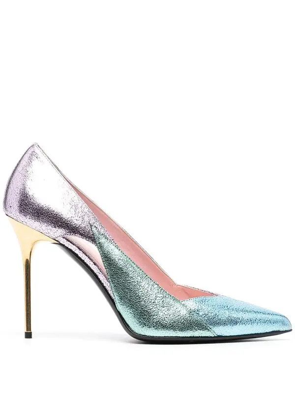 Balmain o1y0625 Pumps in Sky Blue/Light Purple Size US 5 / IT 35 - 1 Thumbnail