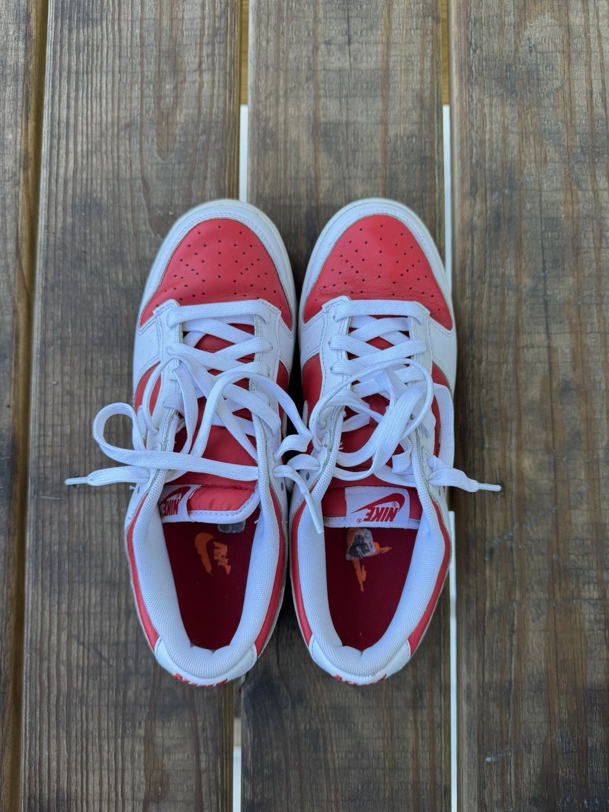 Nike Nike Dunk Low 'Championship Red' Size US 9 / EU 42 - 5 Thumbnail