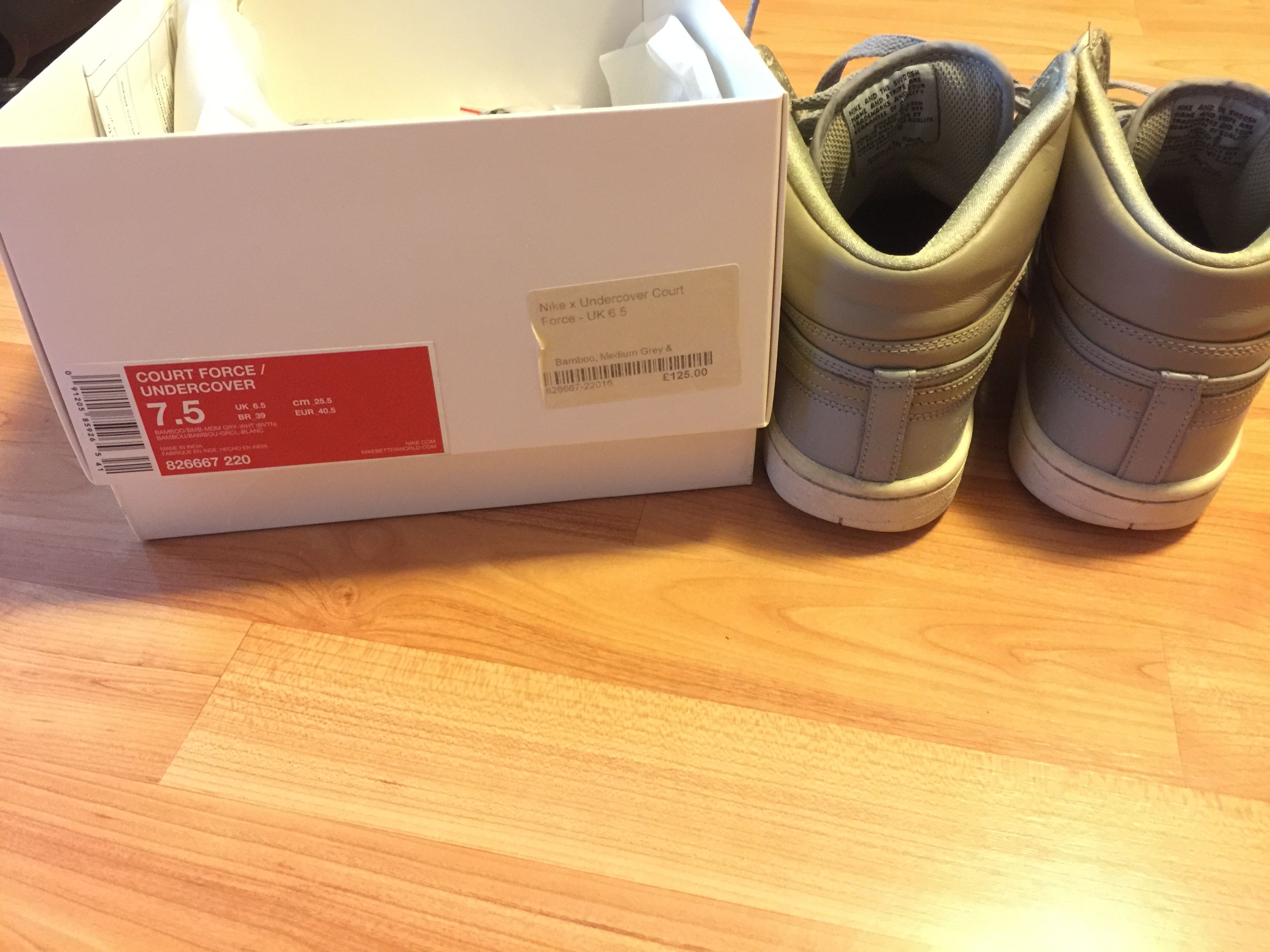 Nike × Undercover Undercover x Nike Court Force US7.5 Size US 7.5 / EU 40-41 - 3 Thumbnail