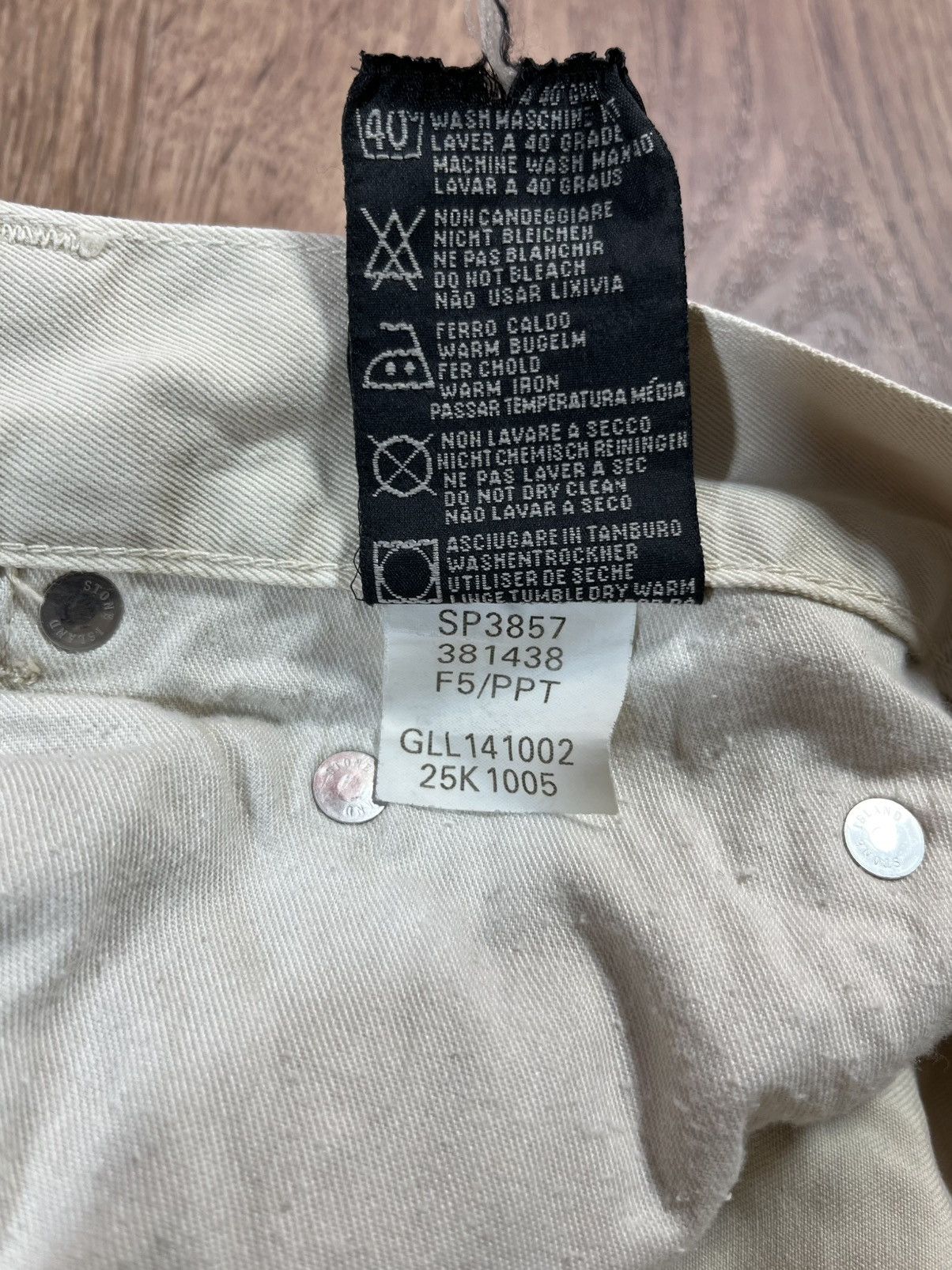 Stone Island Vintage Stone Island Denim Pants Size US 30 / EU 46 - 12 Thumbnail