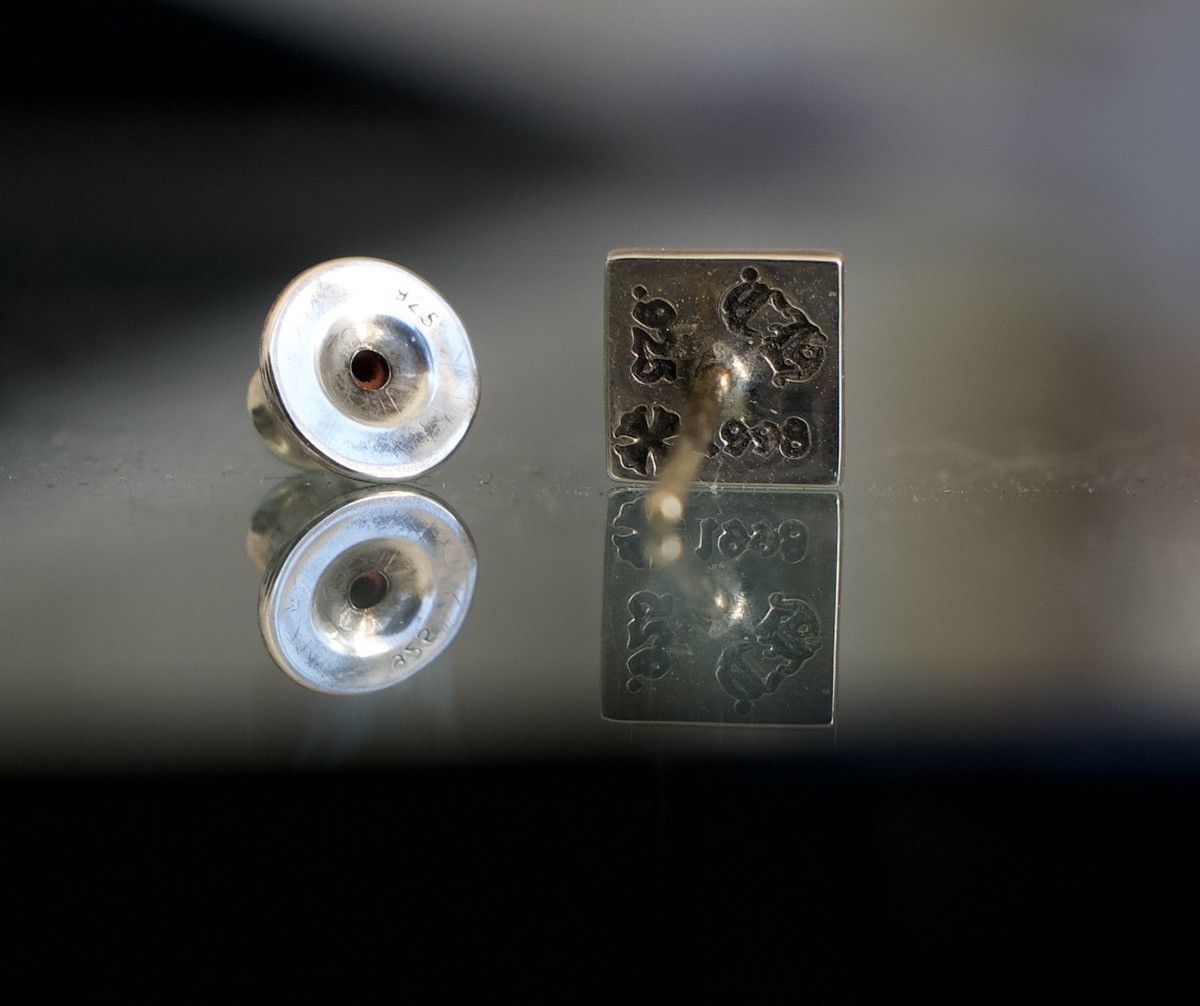 Chrome Hearts Chrome Hearts Diamond Pyramid Stud earring Size ONE SIZE - 5 Thumbnail