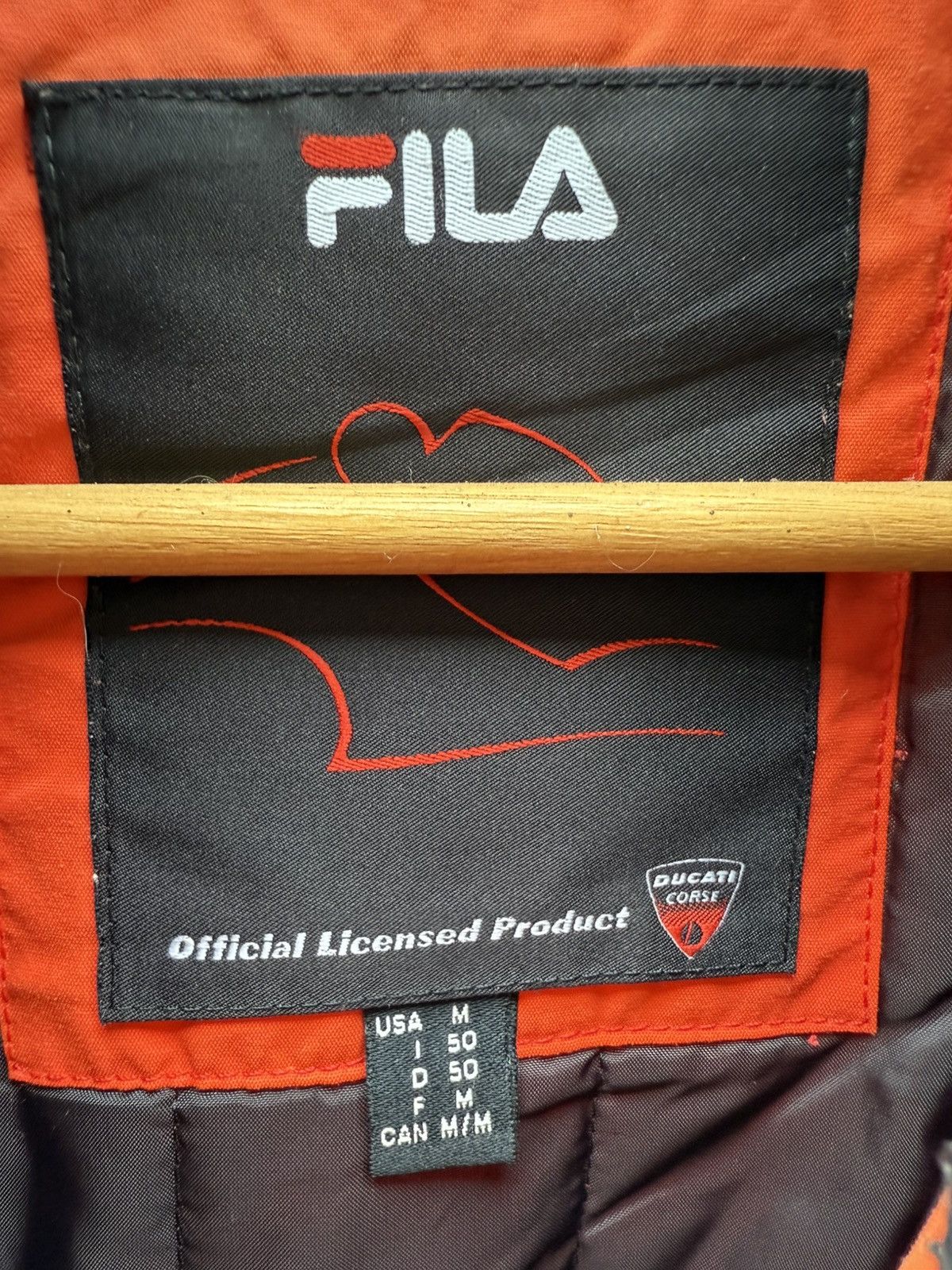 Ducati × Fila × Vintage Vintage Fila X Ducati Corse Official Vest Jacket Size US M / EU 48-50 / 2 - 7 Thumbnail