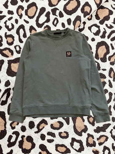 Belstaff Vintage y2k Belstaff logo sweatshirt crewneck Size US S / EU 44-46 / 1 - 1 Thumbnail