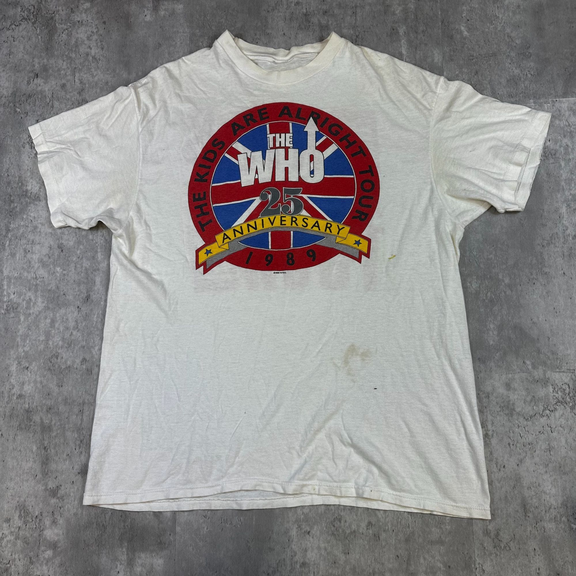 Vintage 80's The Who "The Kids Are Alright" Tour Tee (M) Size US M / EU 48-50 / 2 - 1 Thumbnail