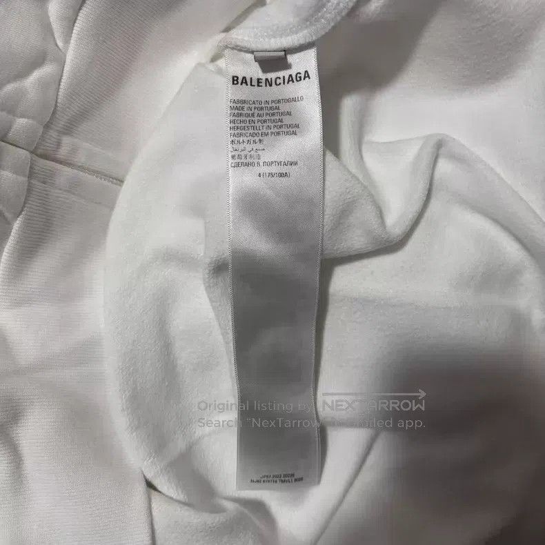 Balenciaga Balenciaga Zip-Up Hoodie Jacket Size US XL / EU 56 / 4 - 5 Thumbnail