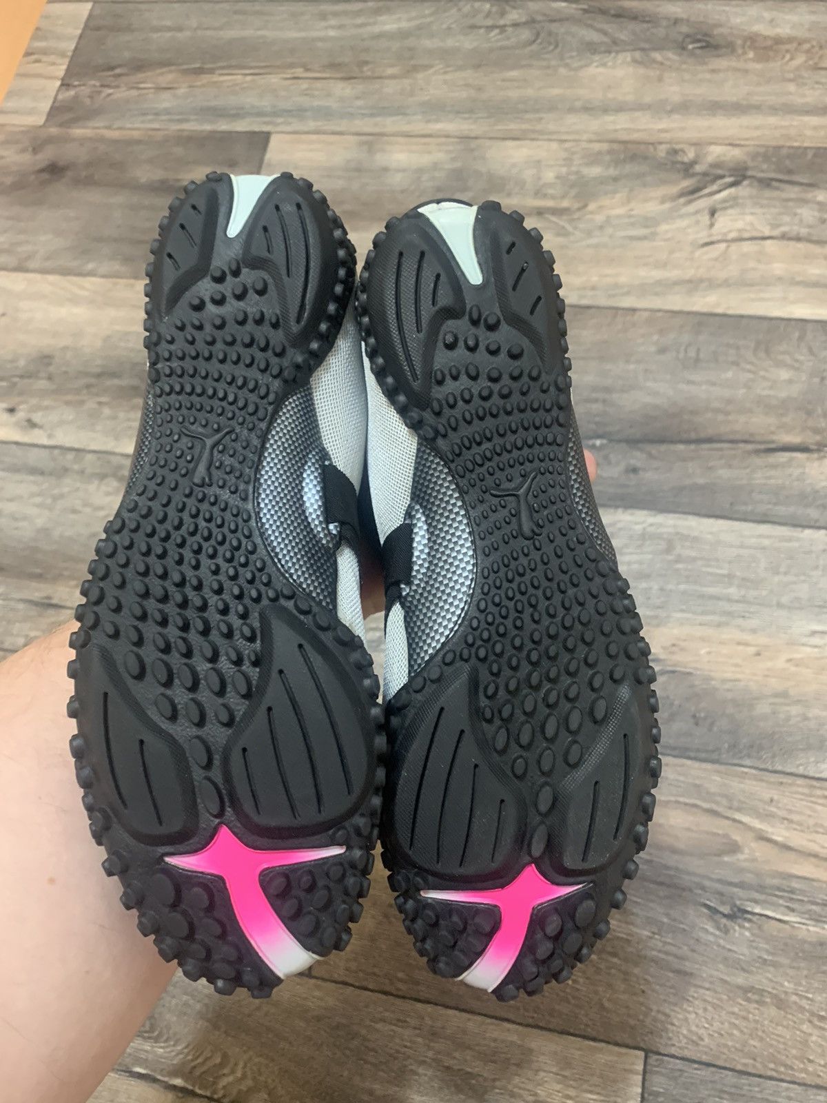Puma × Vintage Puma Mostro Women’s Grey/Pink Sneakers Shoes US9,5 Size US 9.5 / IT 39.5 - 5 Thumbnail