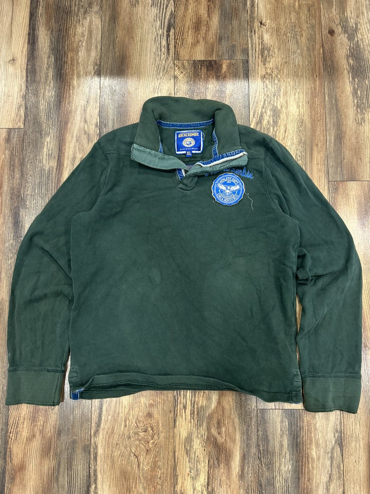 Abercrombie & Fitch Vintage A&F quater Zip Size US L / EU 52-54 / 3 - 1 Thumbnail