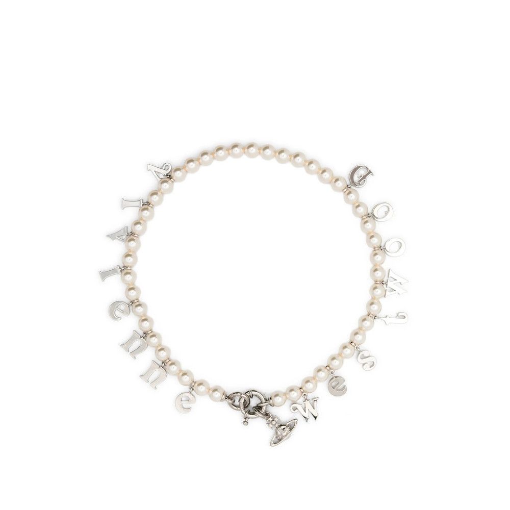 Vivienne Westwood Vivienne Westwood SILVER Necklaces Size ONE SIZE - 1 Thumbnail