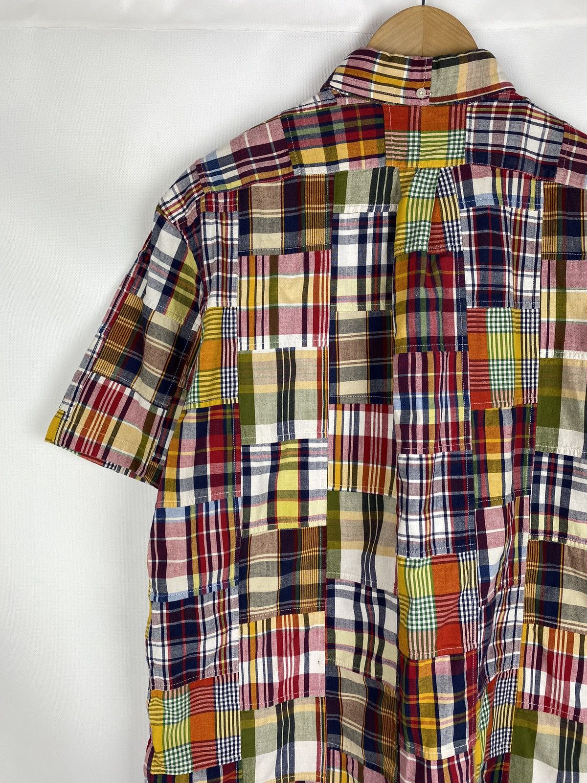 Polo Ralph Lauren Polo by Ralph Lauren VTG patchwork S/S button up shirt Size US L / EU 52-54 / 3 - 19 Thumbnail