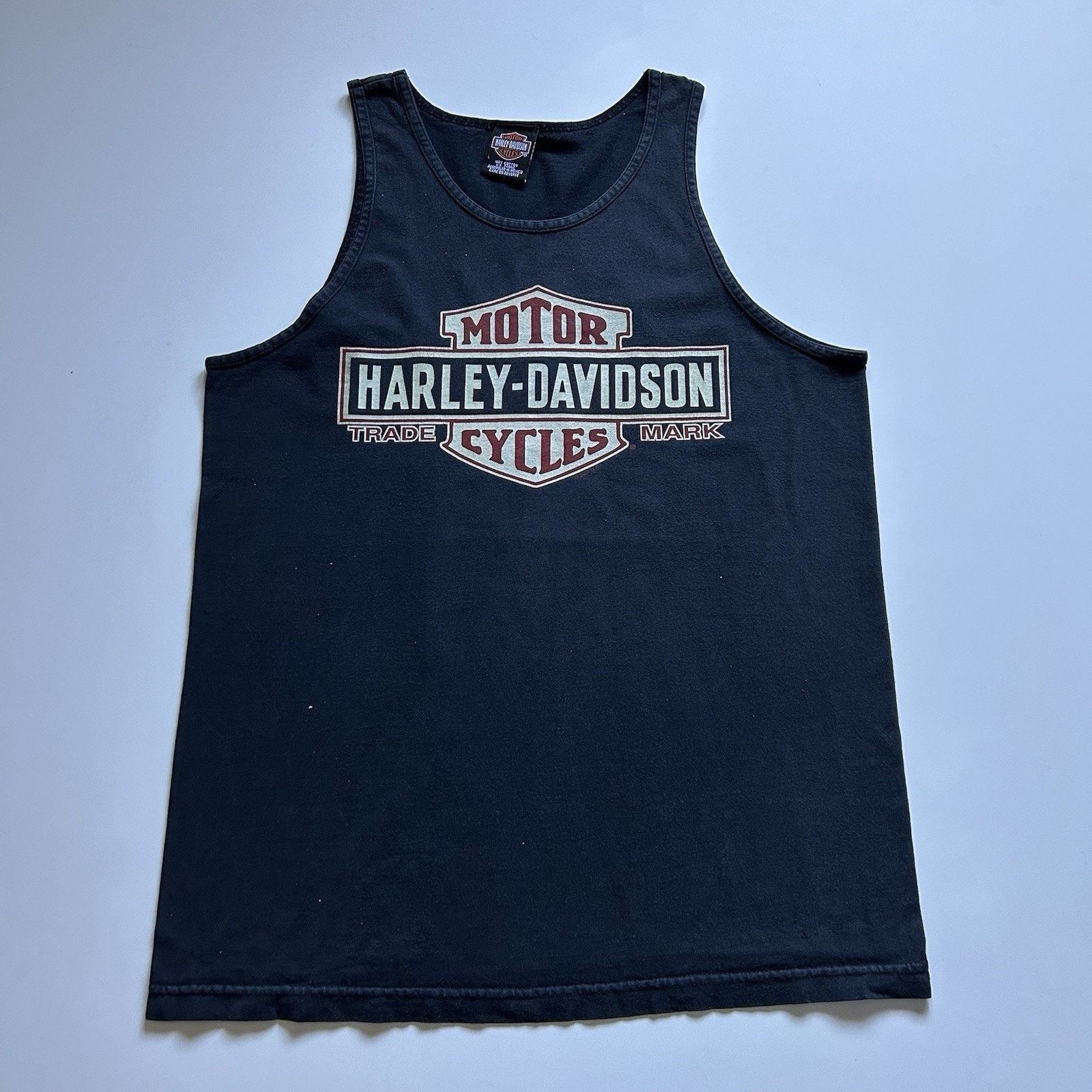 Harley Davidson Vintage Harley Davidson Shirt Tank Top Large Y2K Motorcycle Size US L / EU 52-54 / 3 - 1 Thumbnail