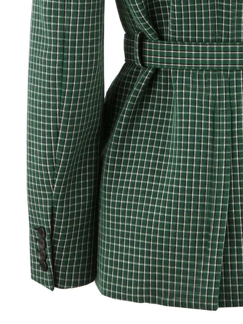 Givenchy Givenchy Green plaid suit jacket Size XS / US 0-2 / IT 36-38 - 6 Thumbnail