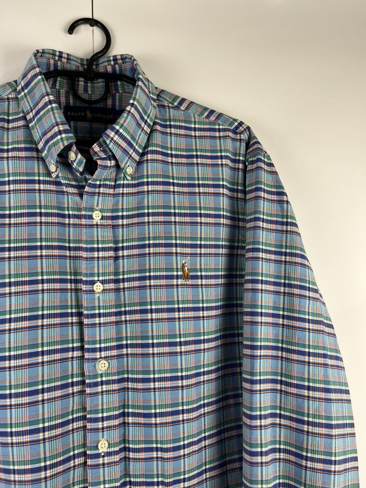Ralph Lauren Ralph Lauren Plaid Luxury Cotton Long Sleeve Shirt Button Up Size US L / EU 52-54 / 3 - 3 Thumbnail