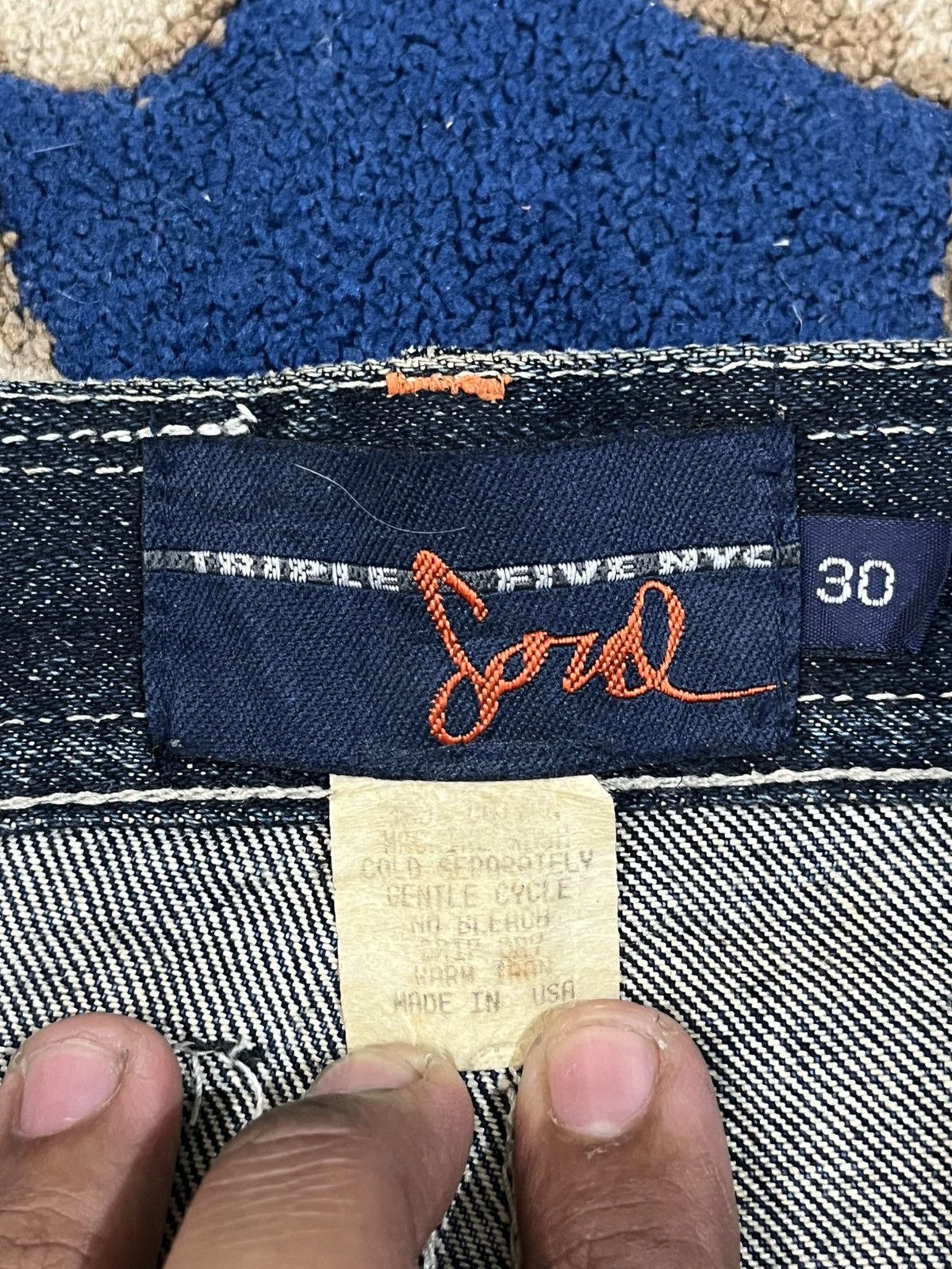 JNCO × Southpole × Triple 5 Soul Vintage Triple 5 NYC Soul Baggy JNCO style Denim Size US 31 - 13 Thumbnail