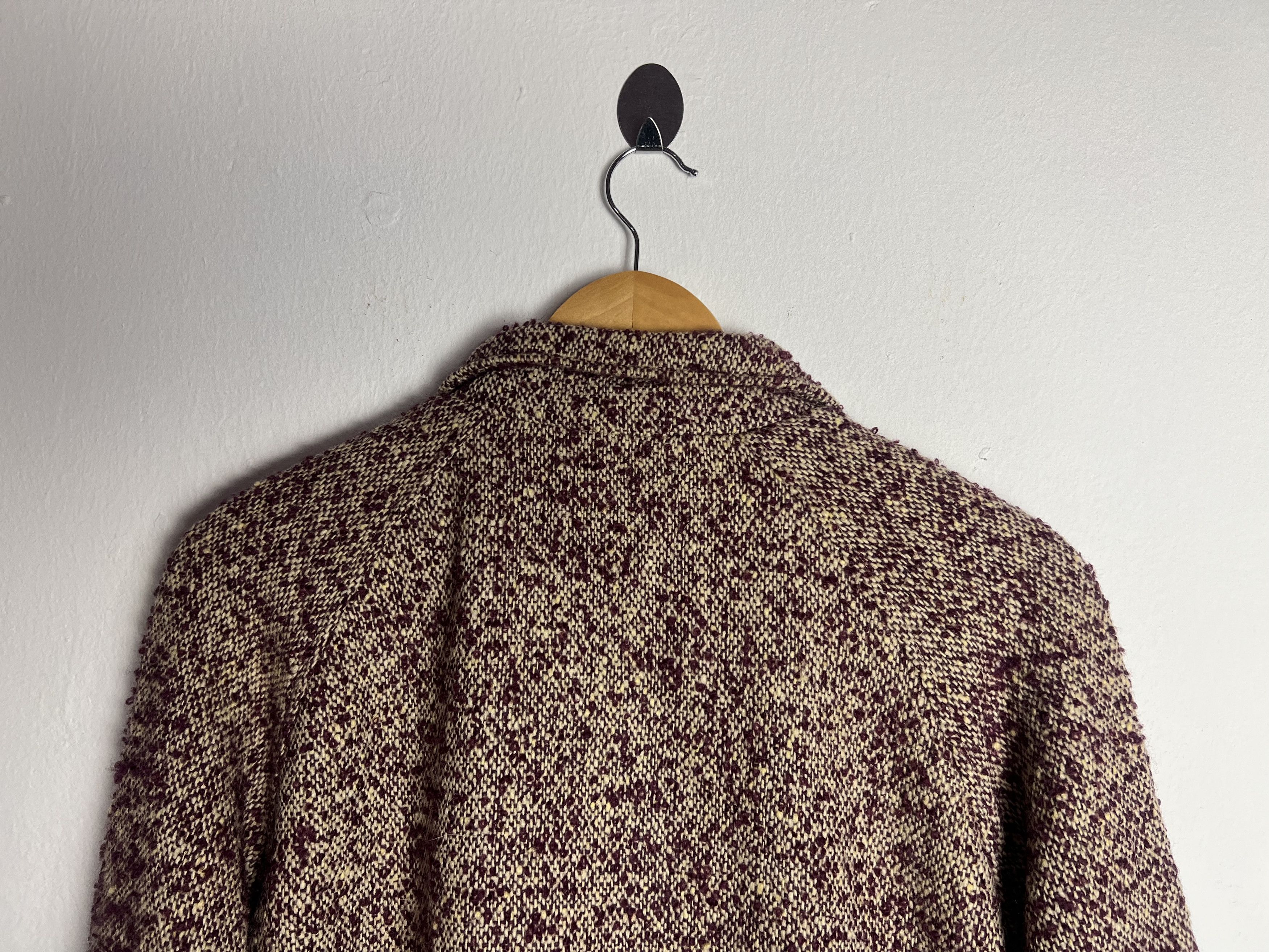 Japanese Brand Vintage Good Rocking Wool Blend Tweed Jacket Size US L / EU 52-54 / 3 - 6 Thumbnail