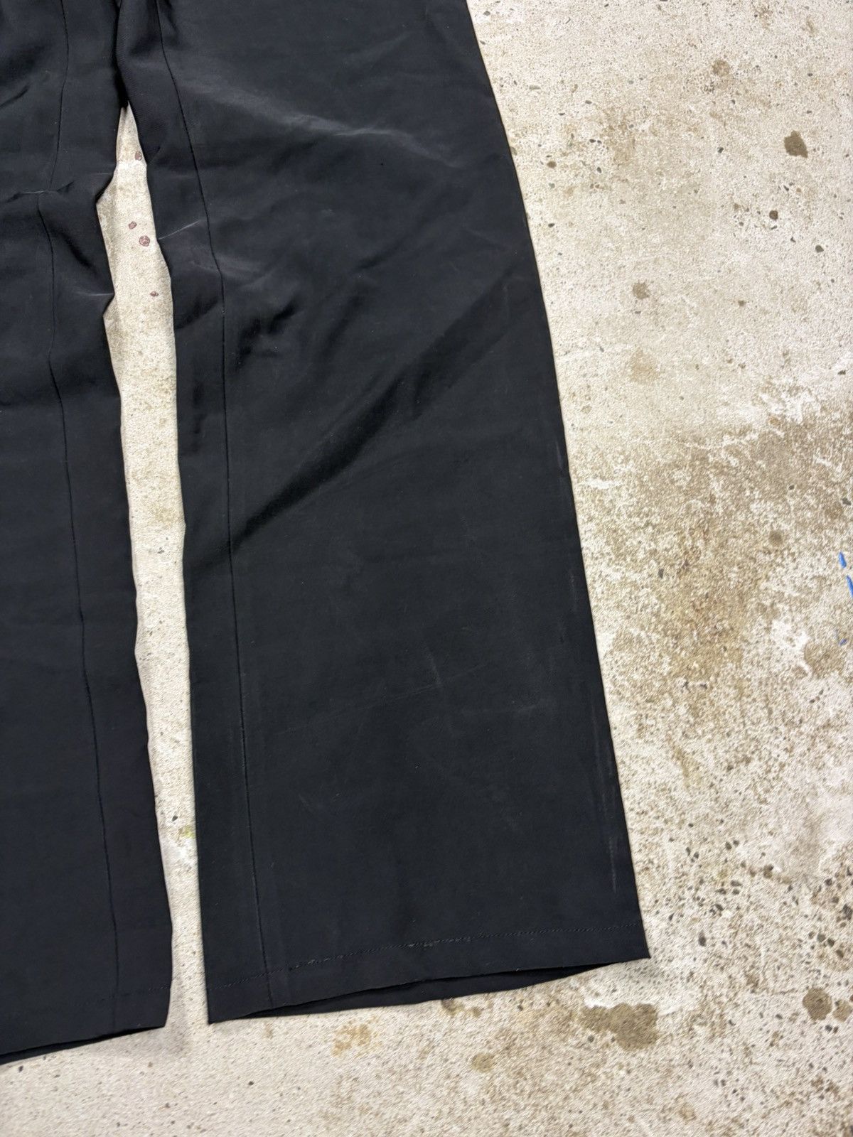 Prada Vintage Prada Nylon Black & Grey Jumpsuit Baggy Pants Size 32" / US 10 / IT 46 - 3 Thumbnail