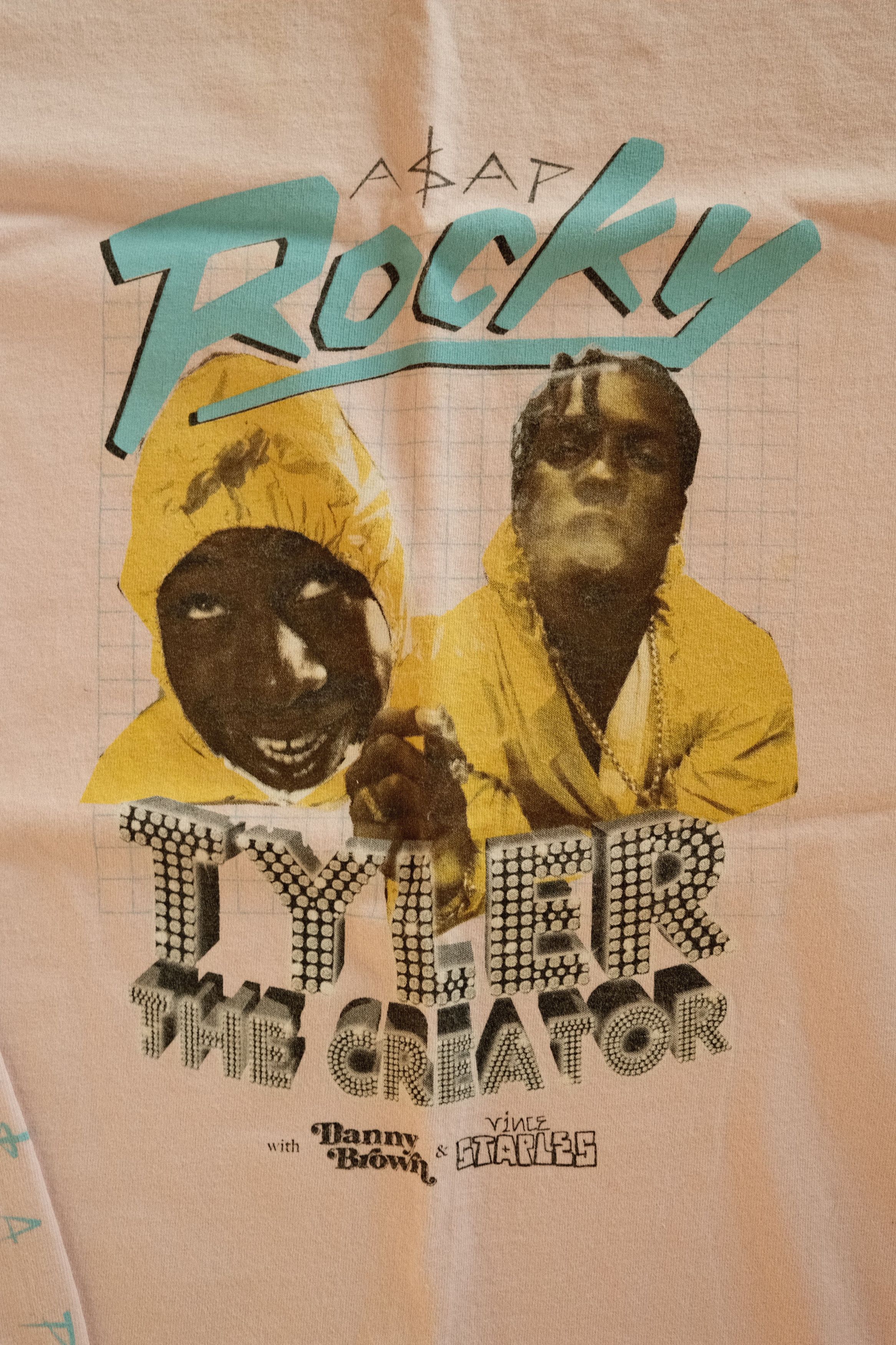 Vintage Tyler, the Creator X A$AP TOUR LONG SLEEVE T SHIRT Size US M / EU 48-50 / 2 - 2 Thumbnail