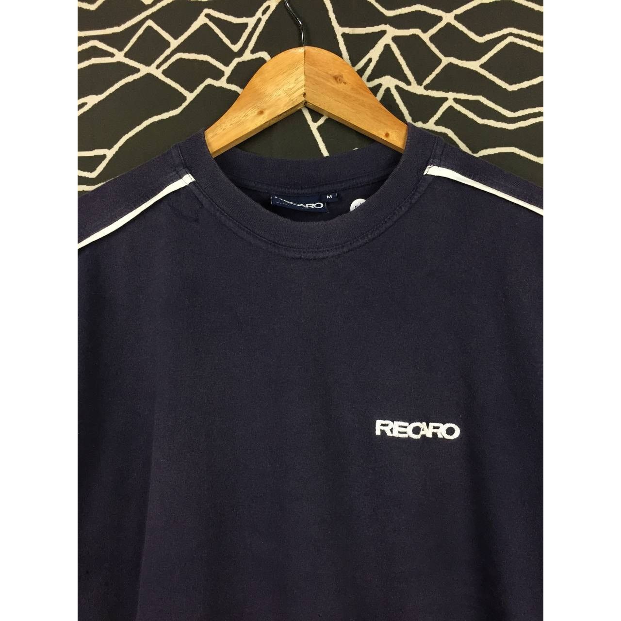 Japanese Brand × Vintage Vtg Recaro Embroidered Logo Motorsport Racing Tee Size US M / EU 48-50 / 2 - 3 Thumbnail