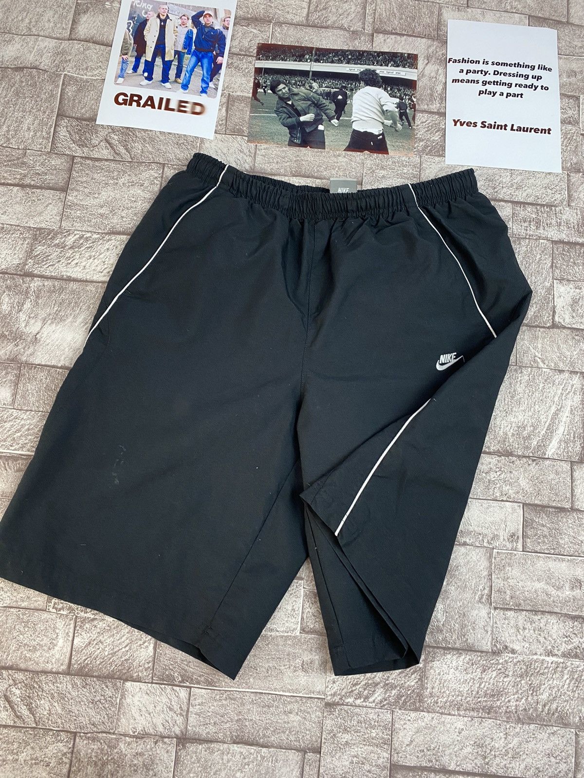 Nike × Vintage Vintage Nylon Nike Shorts Y2k style M Size US 32 / EU 48 - 9 Thumbnail