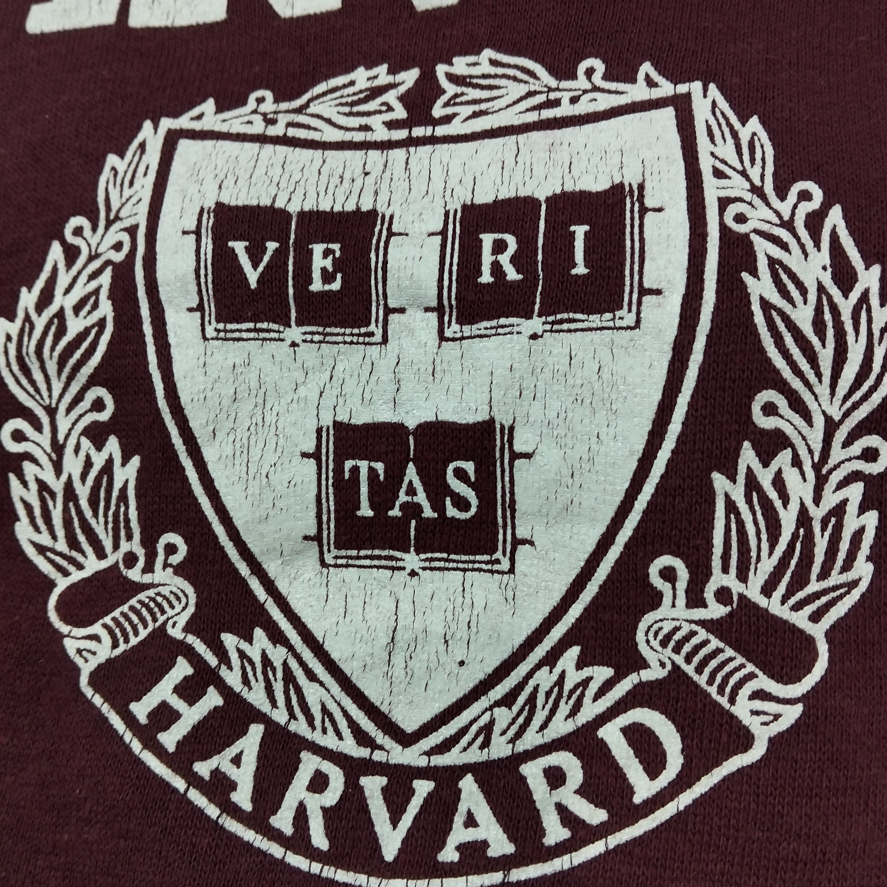 Vintage 🔥 Vintage 1990s HARVARD Bassett-Walker Sweatshirt 🔥 Size US L / EU 52-54 / 3 - 6 Thumbnail