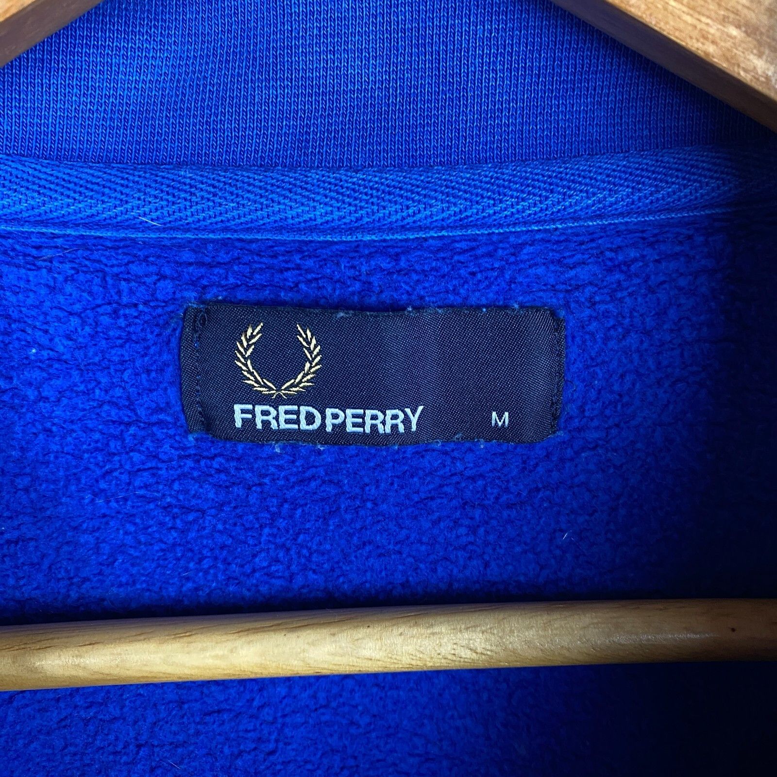 Fred Perry Fred Perry 1/3 Zip Sweatshirt Men's Size M Blue Long Sleeve` Size US M / EU 48-50 / 2 - 5 Thumbnail