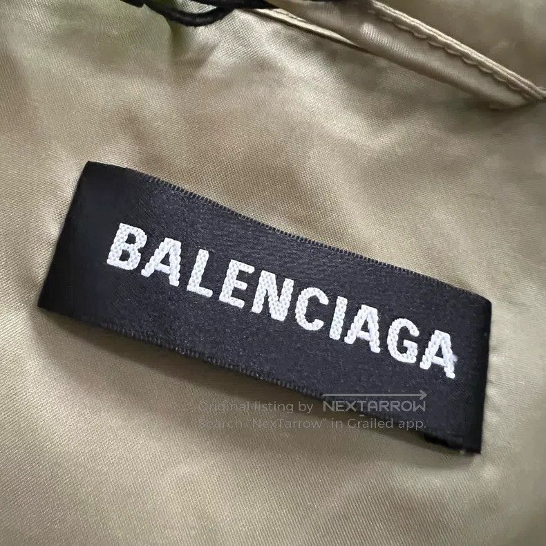 Balenciaga Balenciaga Patchwork Big Logo Printed School Jacket Size US S / EU 44-46 / 1 - 4 Thumbnail
