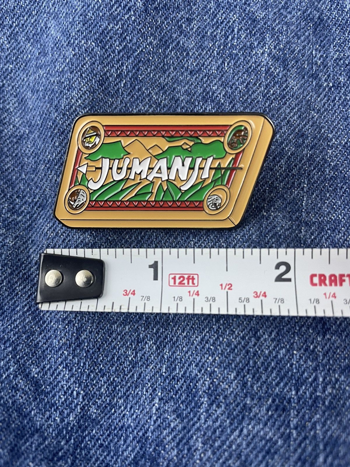 Other Jumanji Enamel Pin Size ONE SIZE - 3 Thumbnail