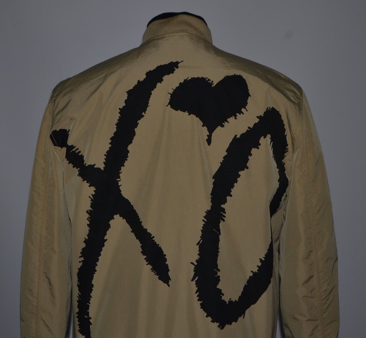 XO H&M The Weeknd XO Nylon Bomber Jacket Beige Size M Size US M / EU 48-50 / 2 - 2 Thumbnail
