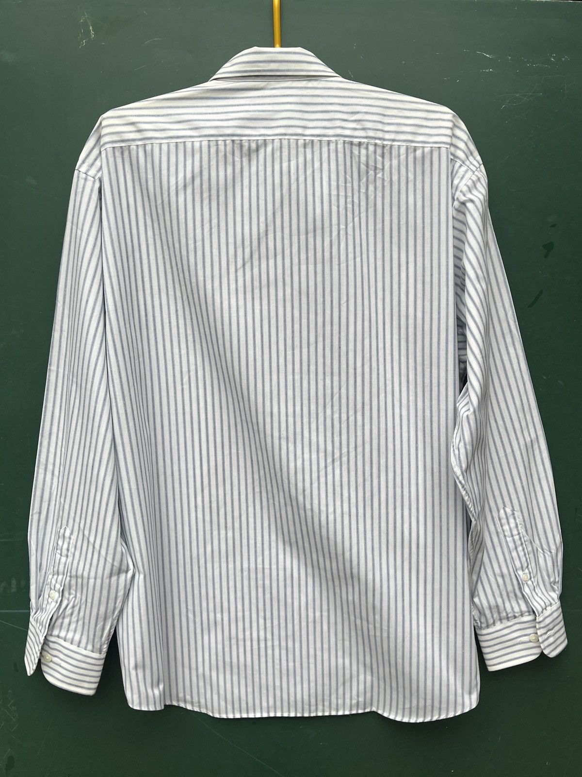 Christian Dior Monsieur Christian Dior Monsieur Shirt Stripped 43 17 Size US XL / EU 56 / 4 - 2 Thumbnail