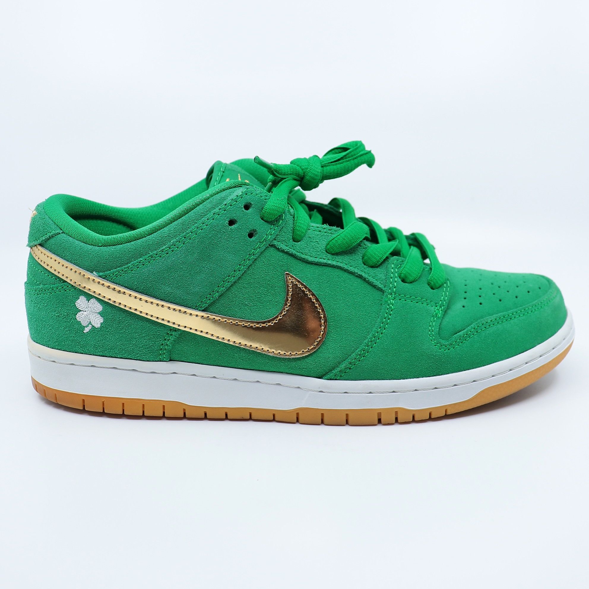 Nike Nike SB Dunk Low St. Patrick's Day 2022 Size 9.5 Used Size US 9.5 / EU 42-43 - 1 Thumbnail