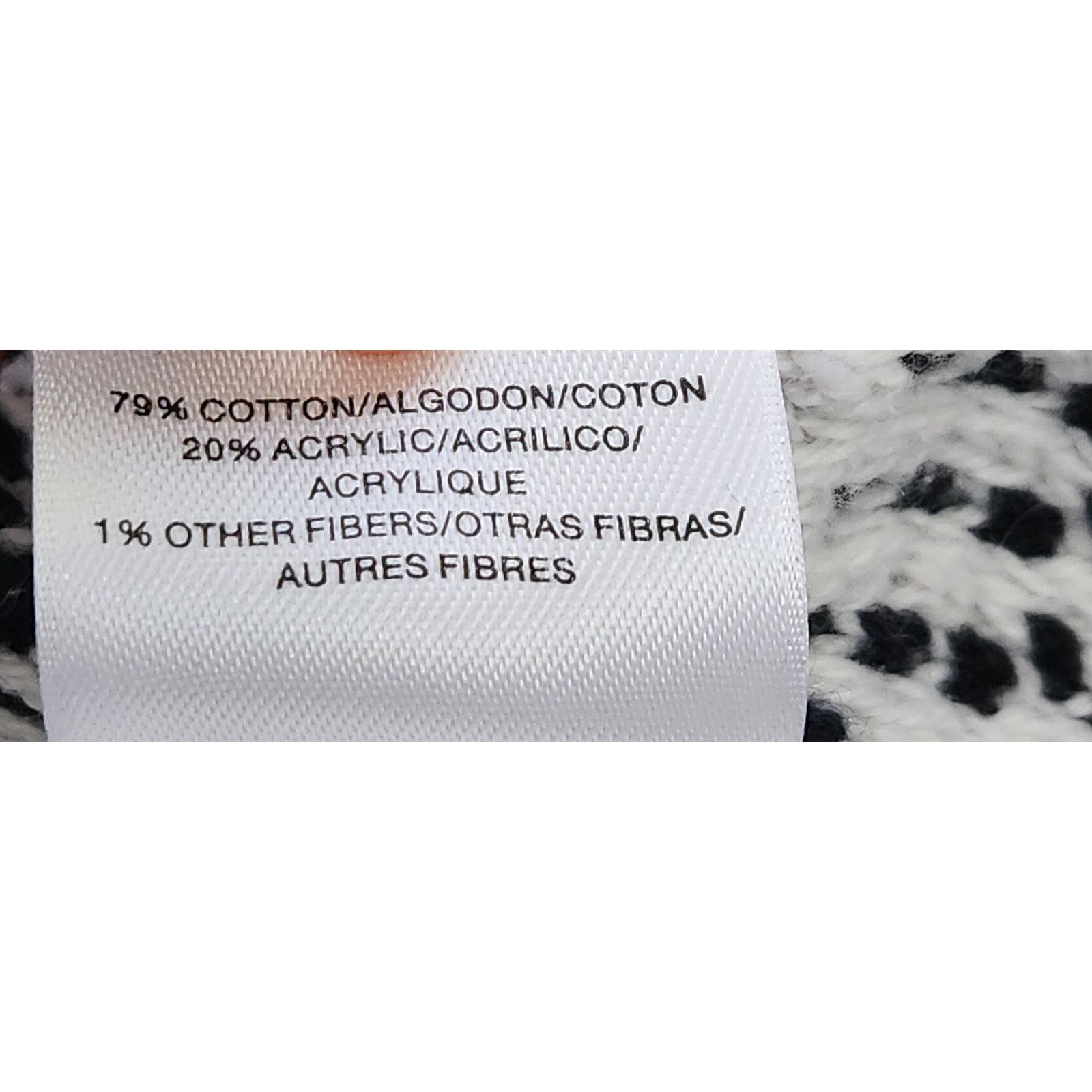 Other Kasper Black White Stripe Knit Open Front Cardigan Sweater M Size M / US 6-8 / IT 42-44 - 7 Thumbnail