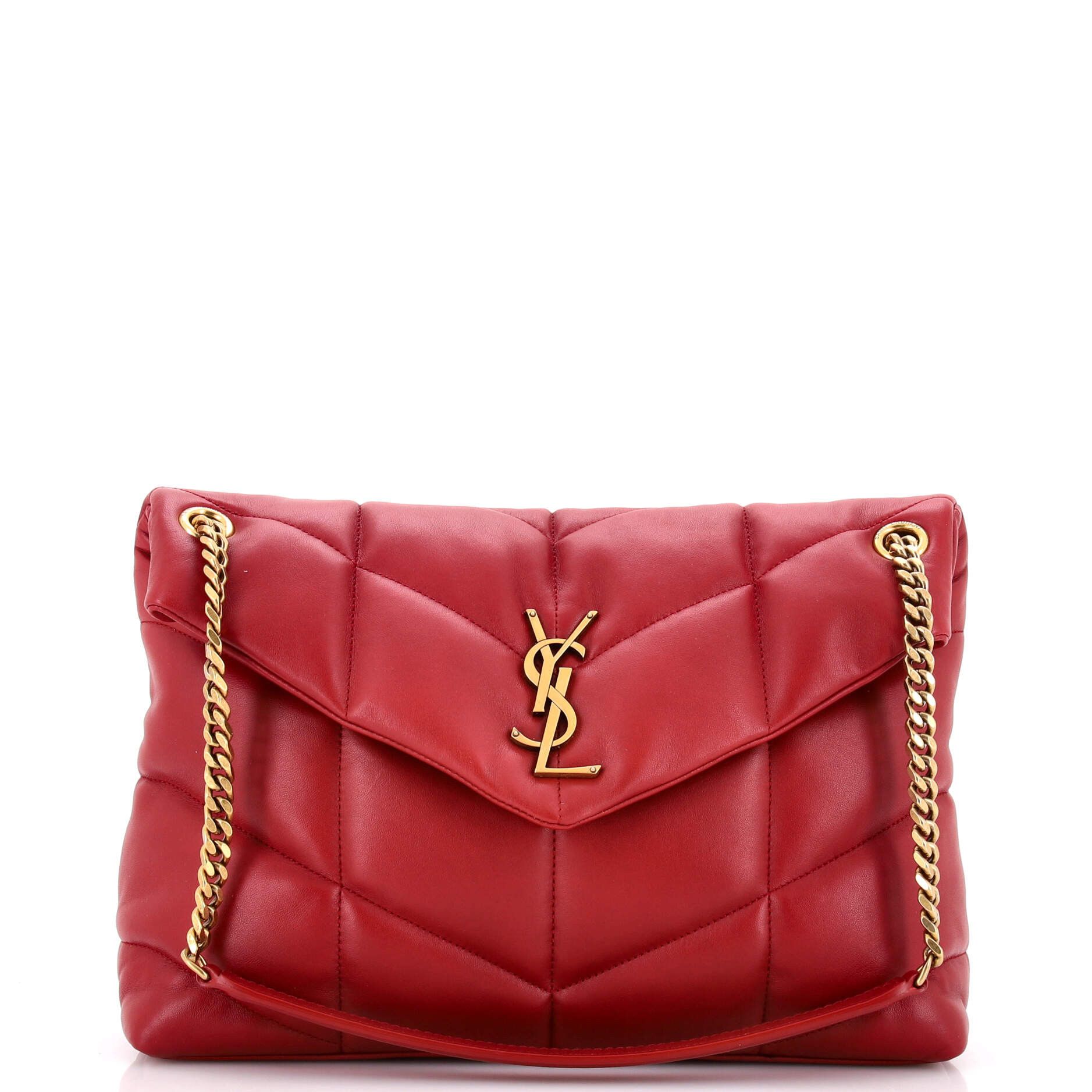 Saint Laurent Paris Loulou Puffer Shoulder Bag Size ONE SIZE - 1 Thumbnail