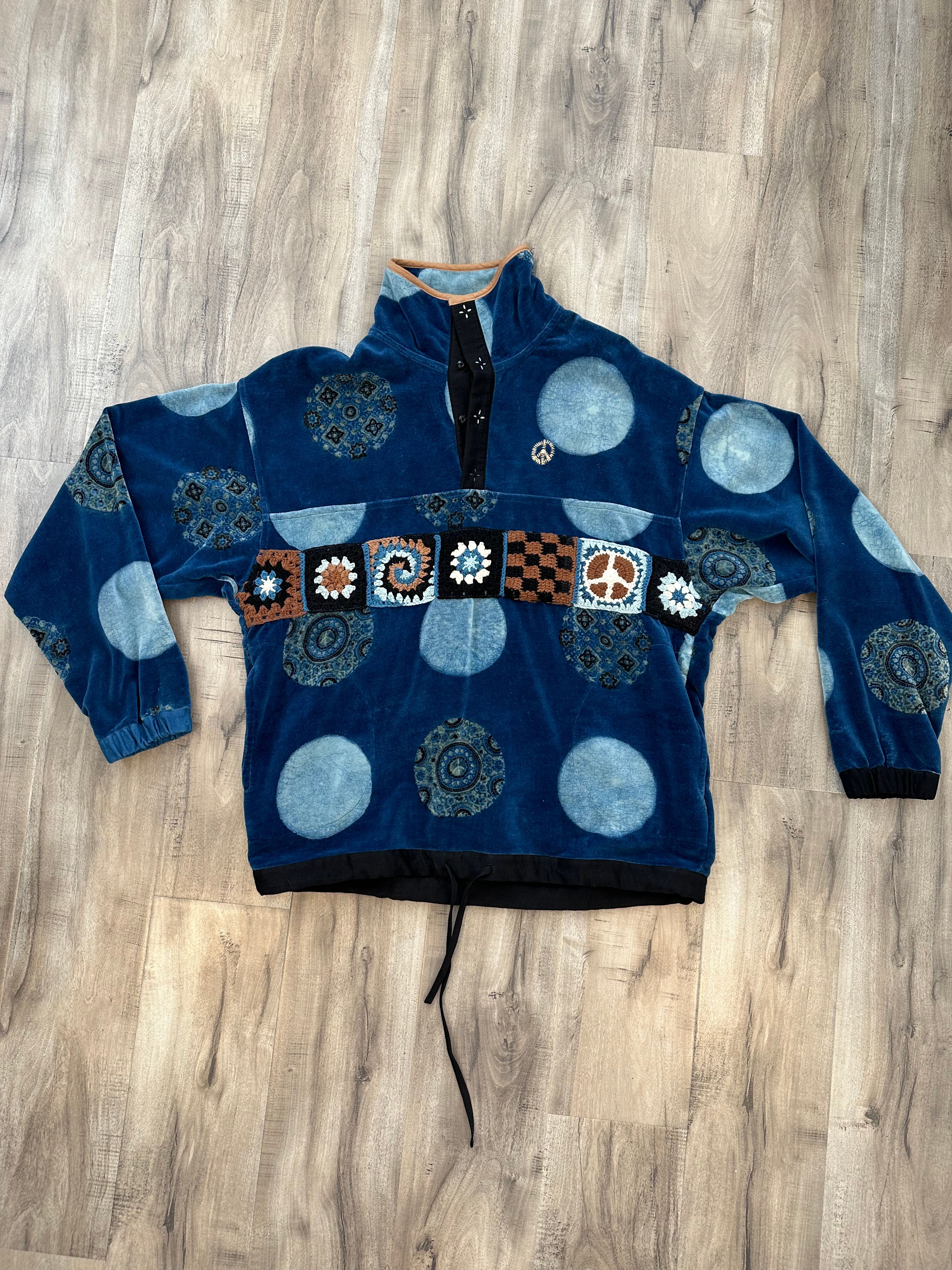 Pre-owned Story Mfg. Polite Pullover In Blue