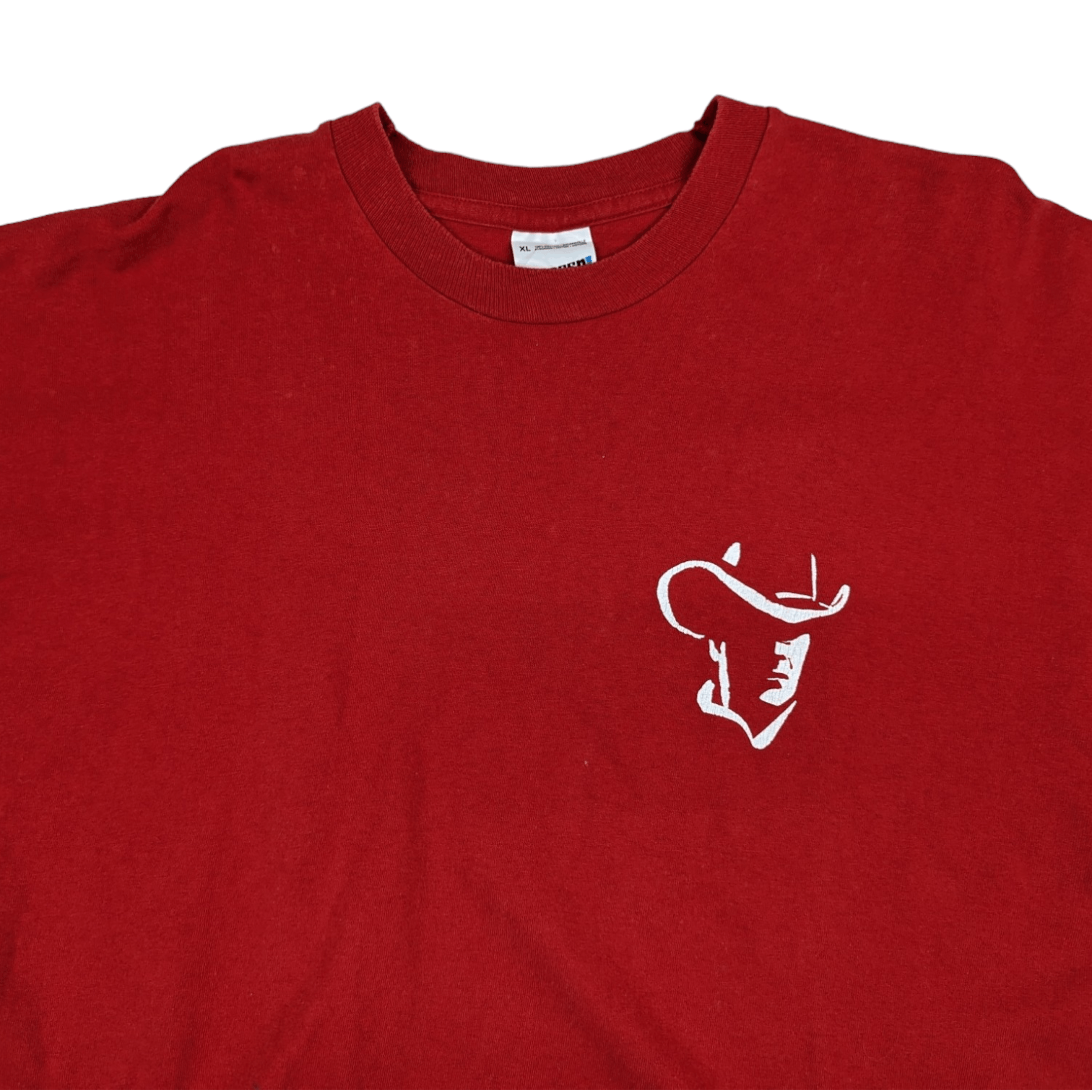 Cowboy Equipment Vintage 90' s WILD WEST Country Cowboy Country T-Shirt Size US XL / EU 56 / 4 - 5 Thumbnail