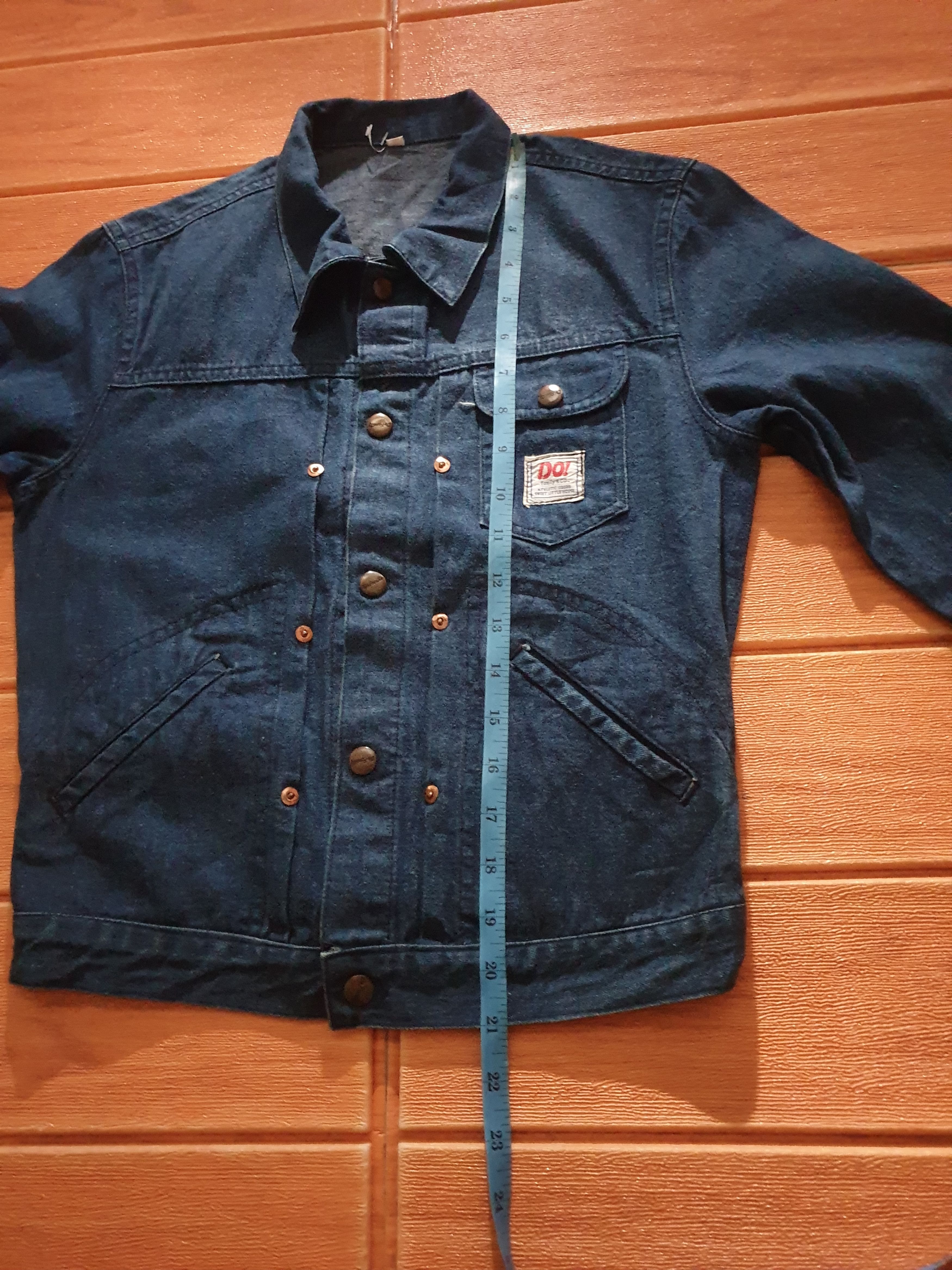 Japanese Brand 💥Vintage Do Family & Co Denim jacket Size US XXS / EU 40 - 8 Thumbnail
