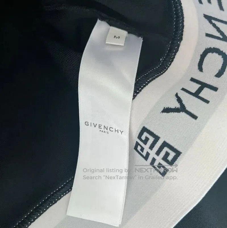 Givenchy Givenchy Black Long Sleeve Cropped Sweatshirt . Size M / US 6-8 / IT 42-44 - 7 Thumbnail