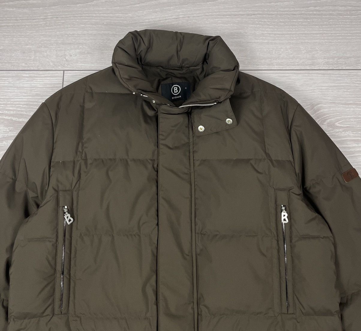 Bogner Bogner Ski Brown Down Puffer Parka Jacket Size US L / EU 52-54 / 3 - 5 Thumbnail