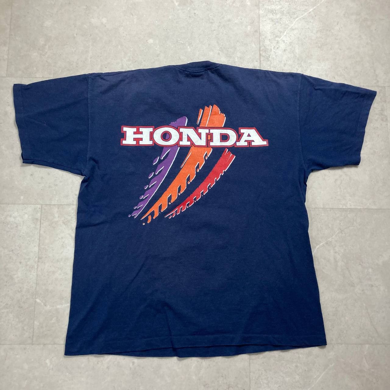 Honda Vintage Honda Motorsport Racing Screen Stars Tee Size US XL / EU 56 / 4 - 2 Thumbnail