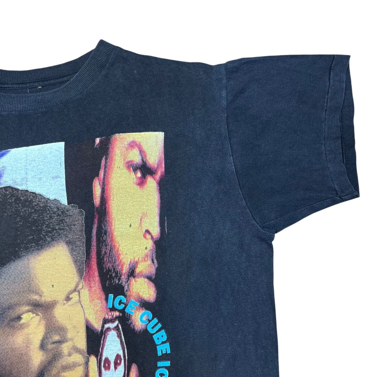 Rap Tees Vtg 1990s Ice Cube The Predator Rap Tee Double Sided T-Shirt Size US L / EU 52-54 / 3 - 7 Thumbnail