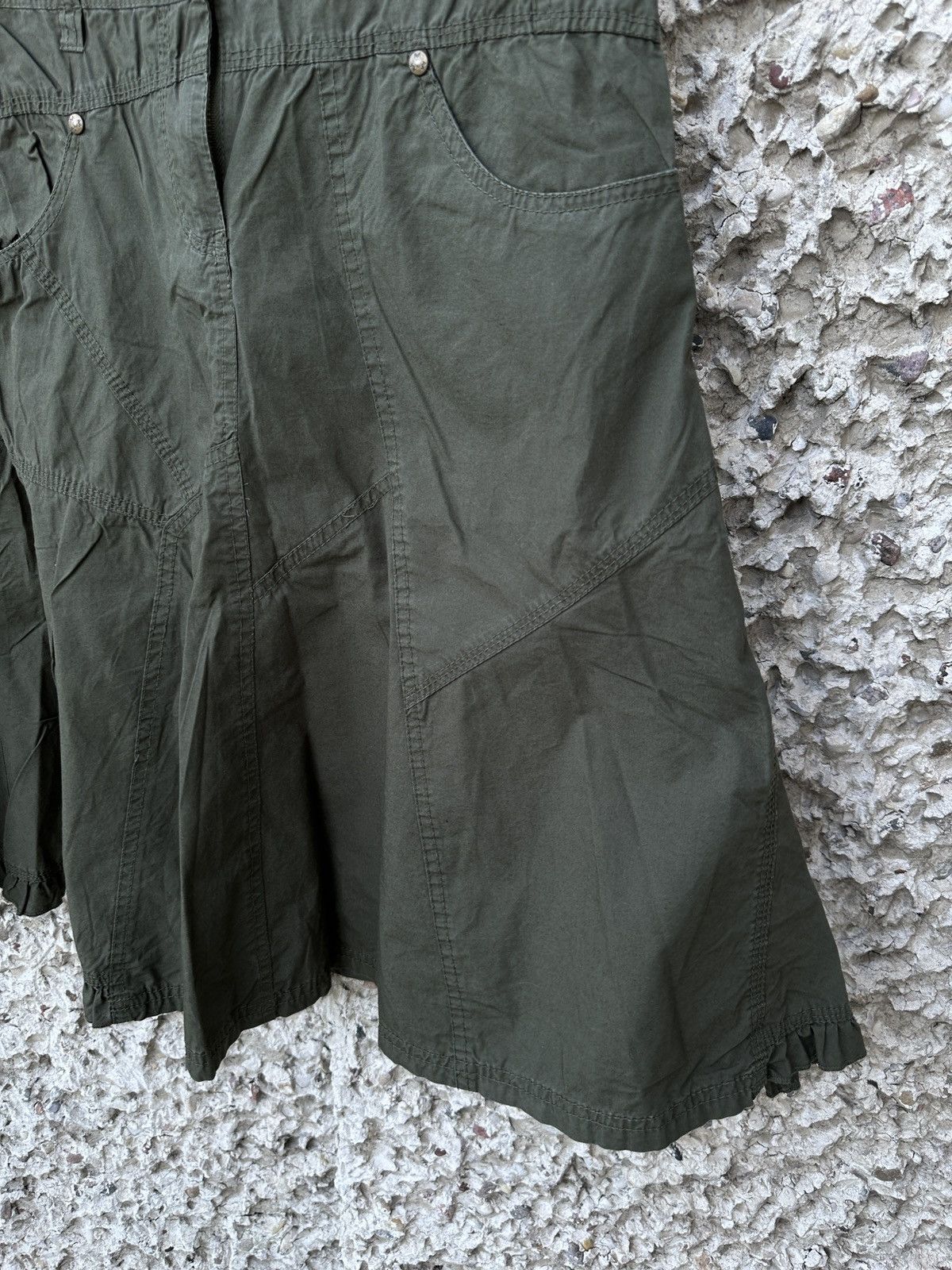 Vintage Vintage cargo skirt Size 24" / US 00 / IT 34 - 3 Thumbnail